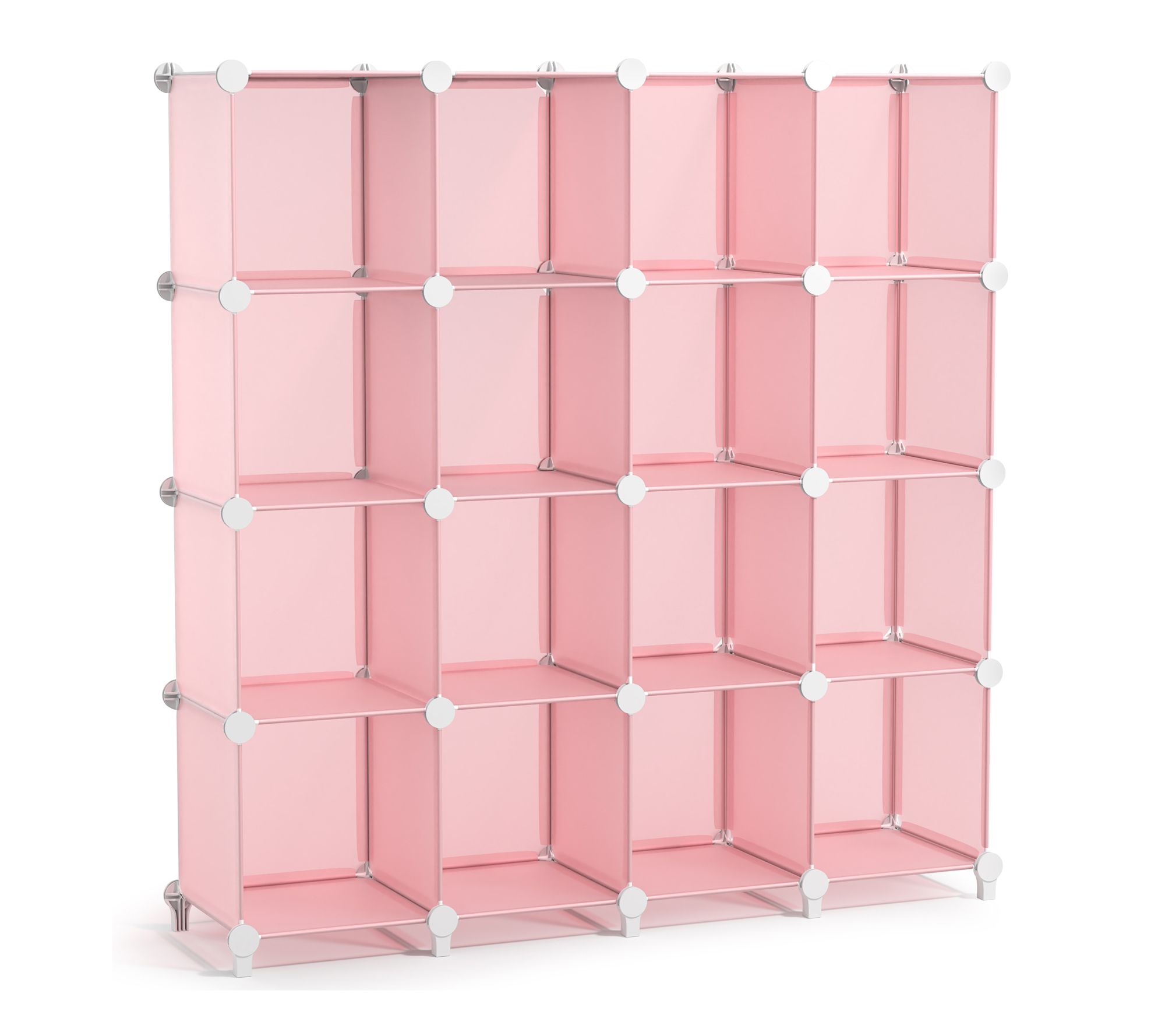 Sorbus Cube Storage Organizer Cubby Shelf - Set of 16