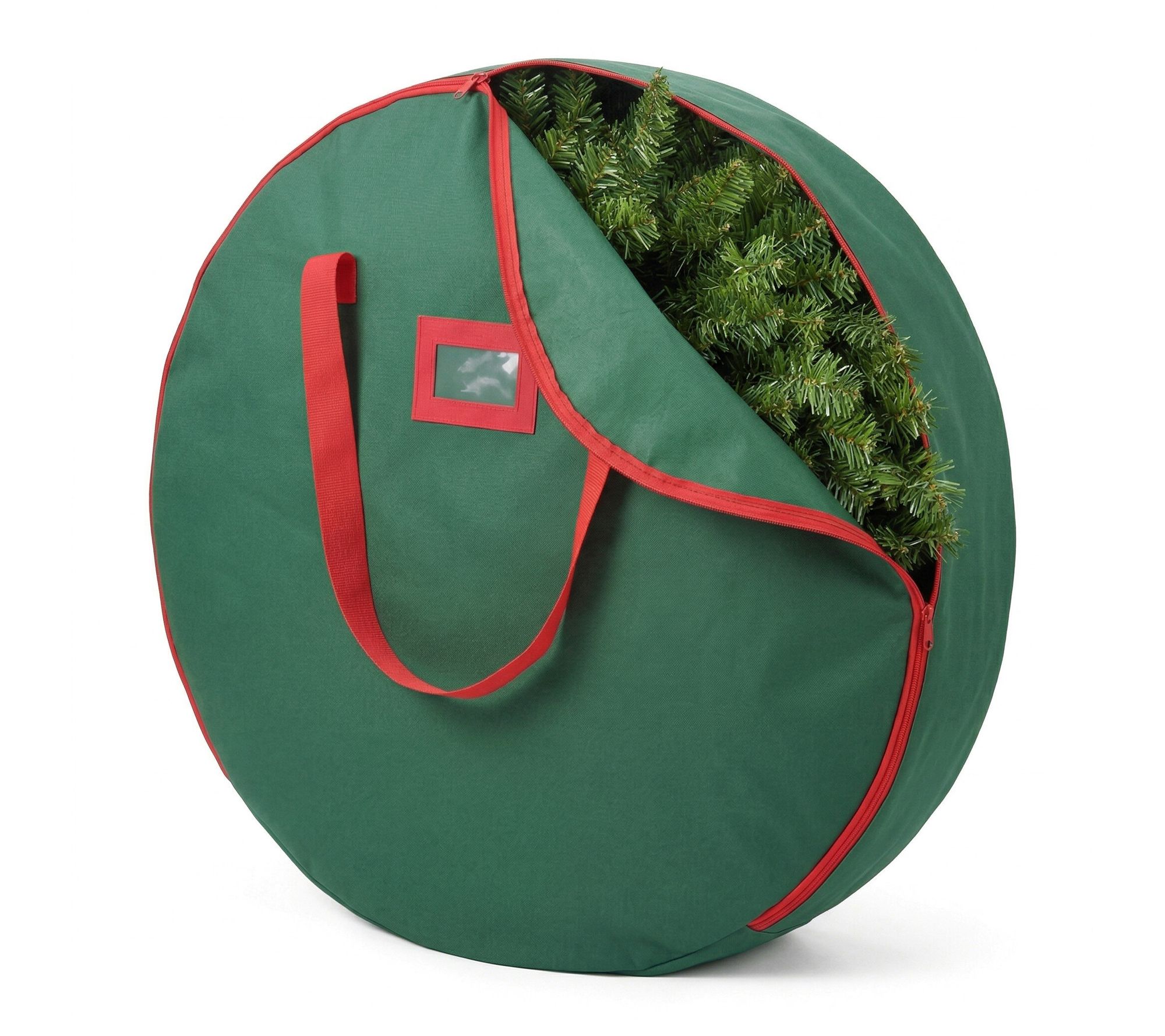 Puleo 30-Inch Christmas Wreath Storage Bag