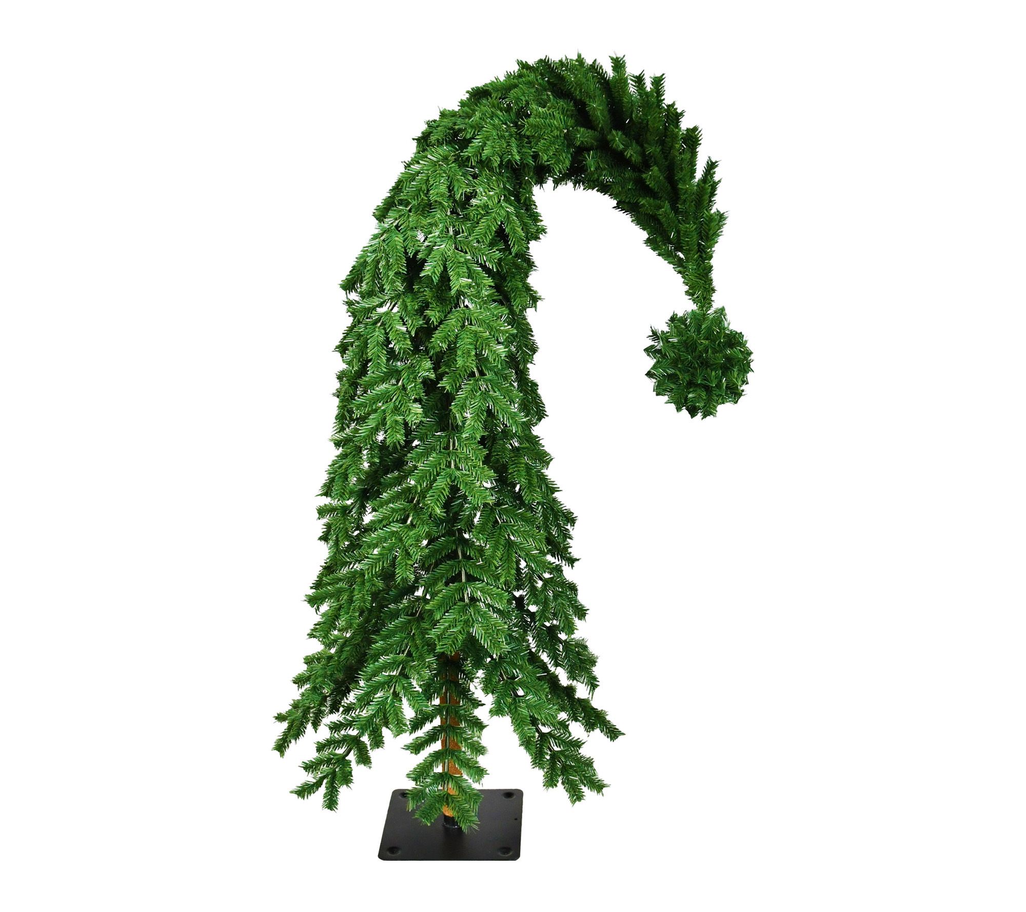 Santa's Workshop, Inc 4' Green PVC Grinch Christmas Tree
