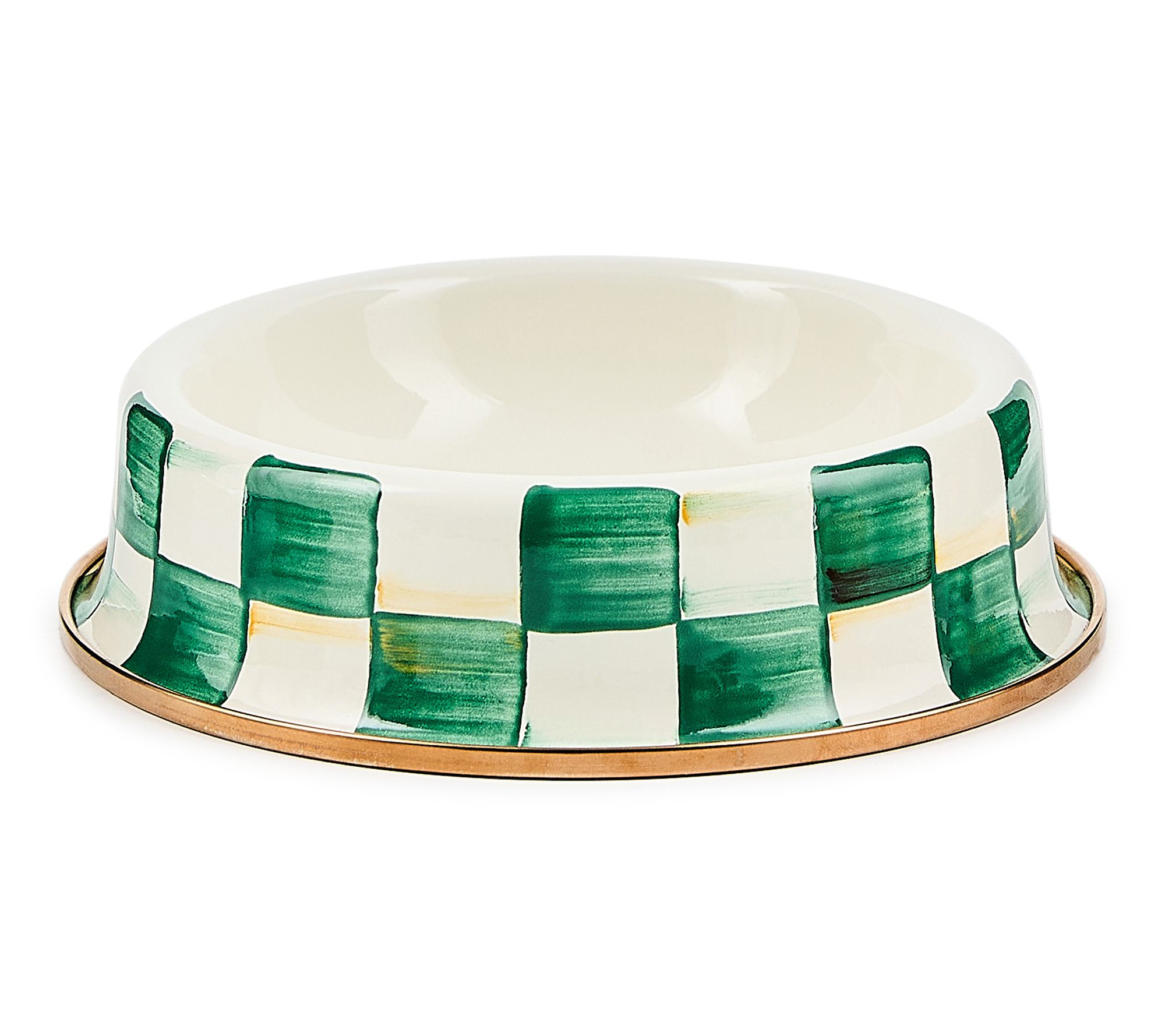 MacKenzie -Childs Check Small Pet Dish