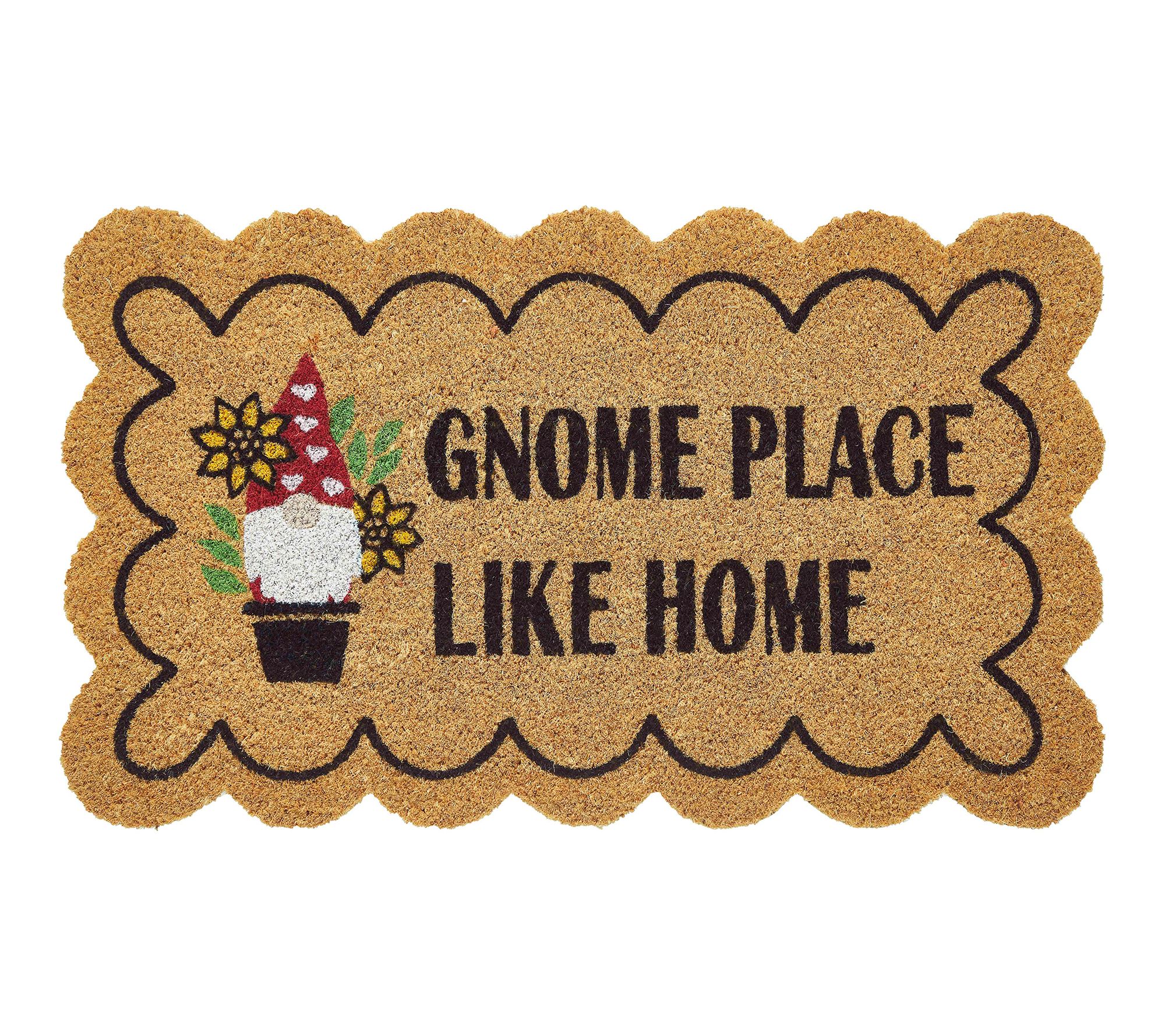 VCNY Home Gnome Coir Doormat, 18" x 30"
