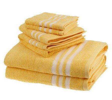 Liz Claiborne New York Bold Color 6-piece Bath Towel Set 