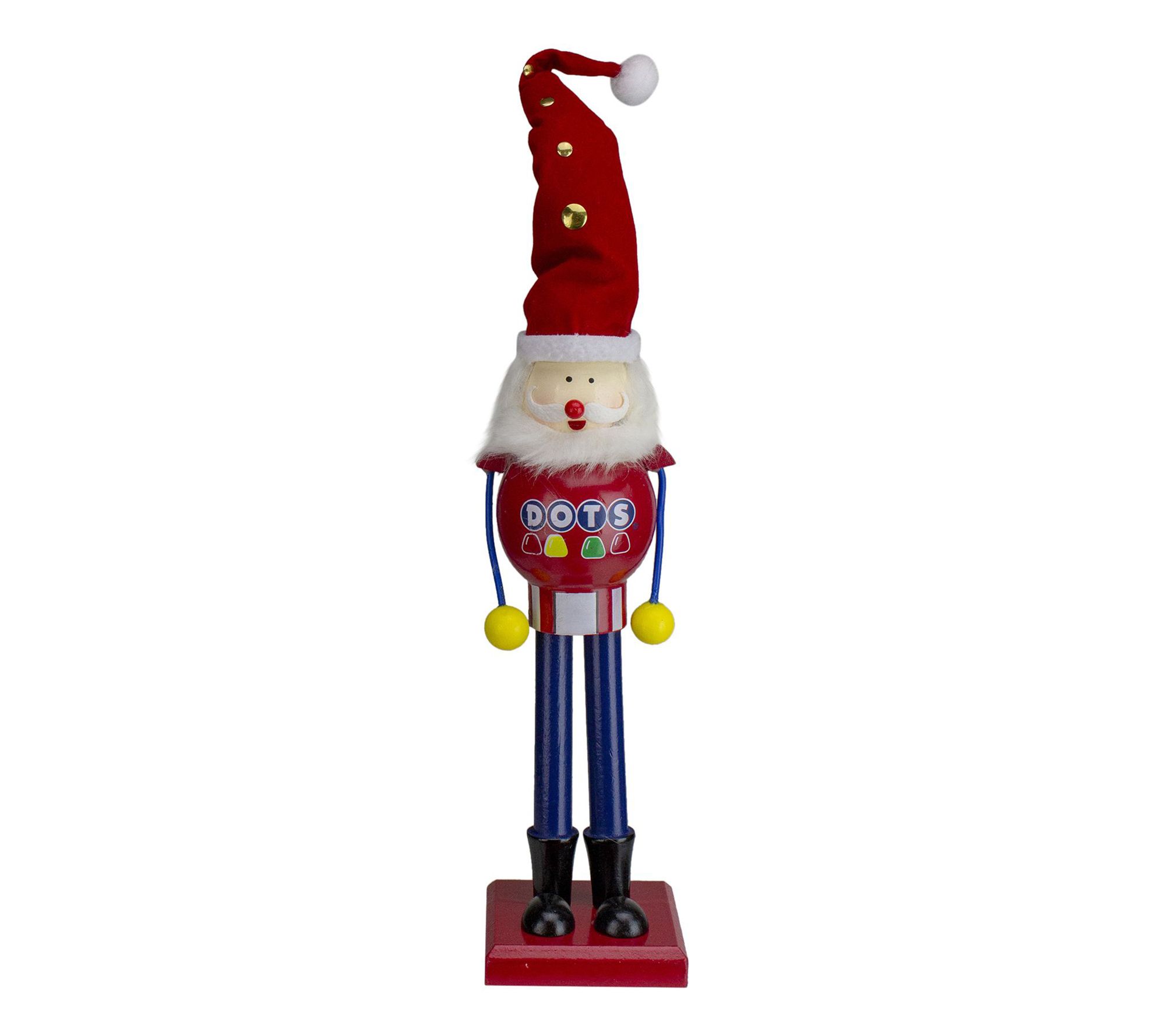 Northlight 16.75" Red and Blue Dots Nutcracker Figurine