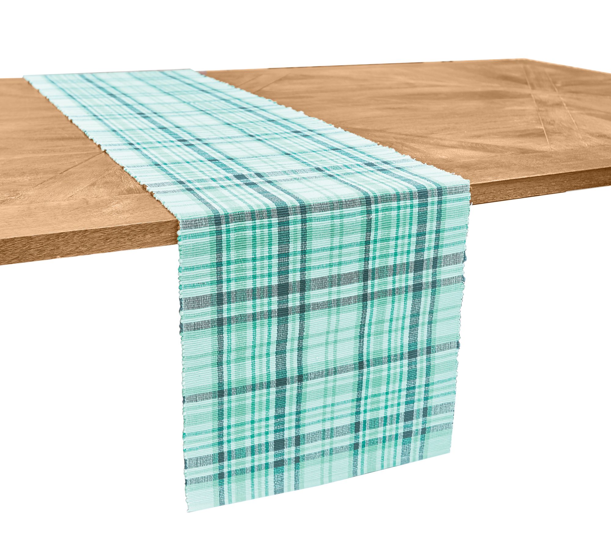 13" x 72" McKinley Plaid Table Runner by Valerie