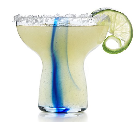 Libbey Blue Ribbon Impressions 6-pc Stemless Margarita Glasses