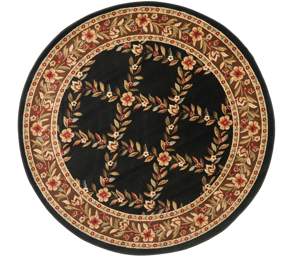 Lyndhurst Open Floral Power Loomed 6'7"x9"6" Rug