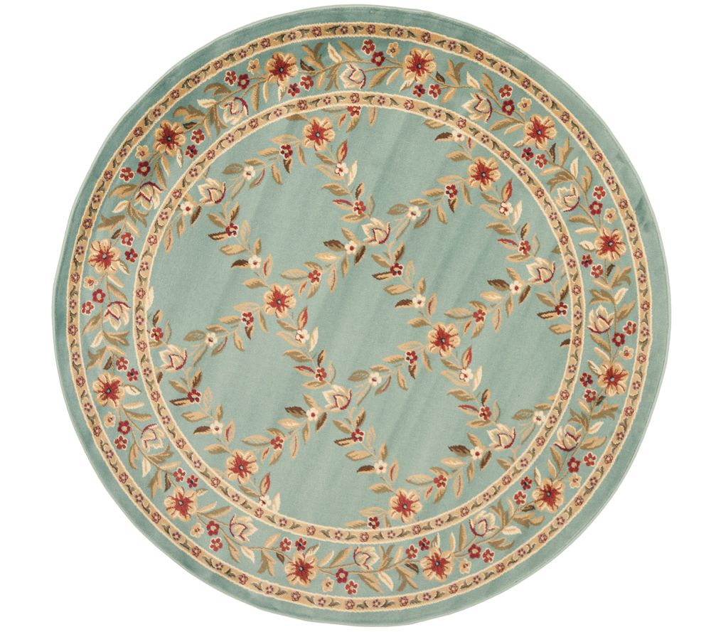 Lyndhurst Open Floral Power Loomed 6'7"x9"6" Rug