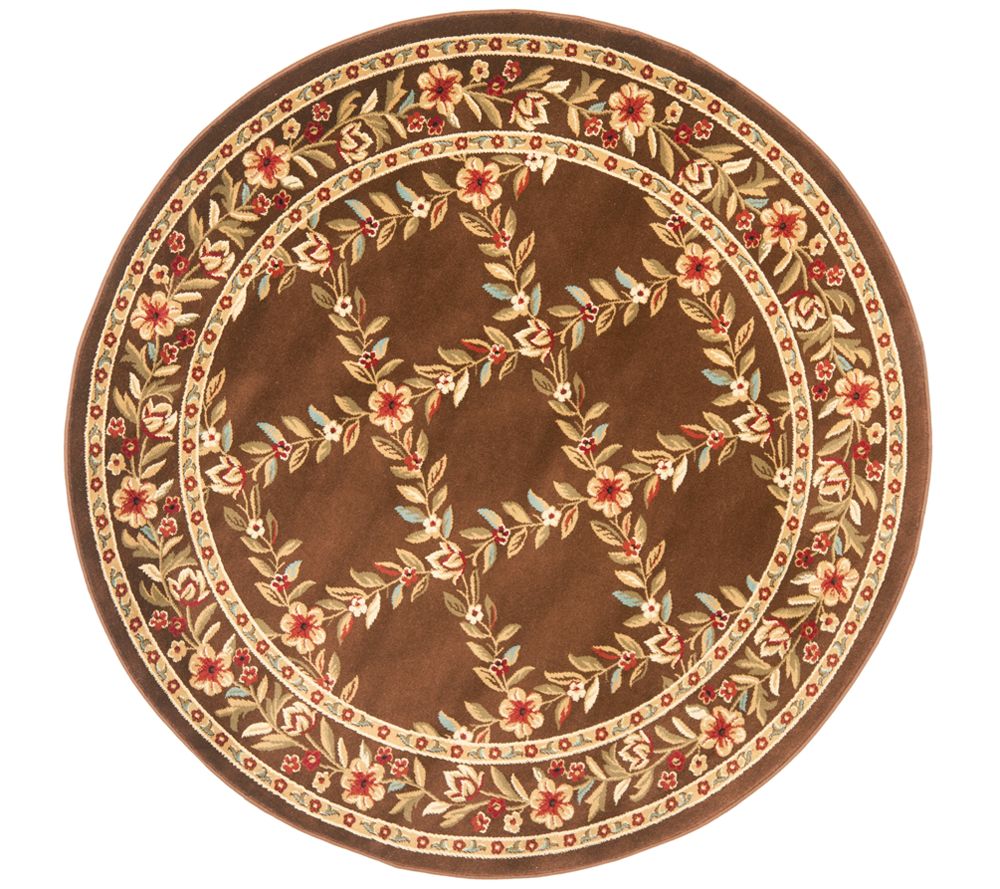 Lyndhurst Open Floral Power Loomed 6'7"x9"6" Rug