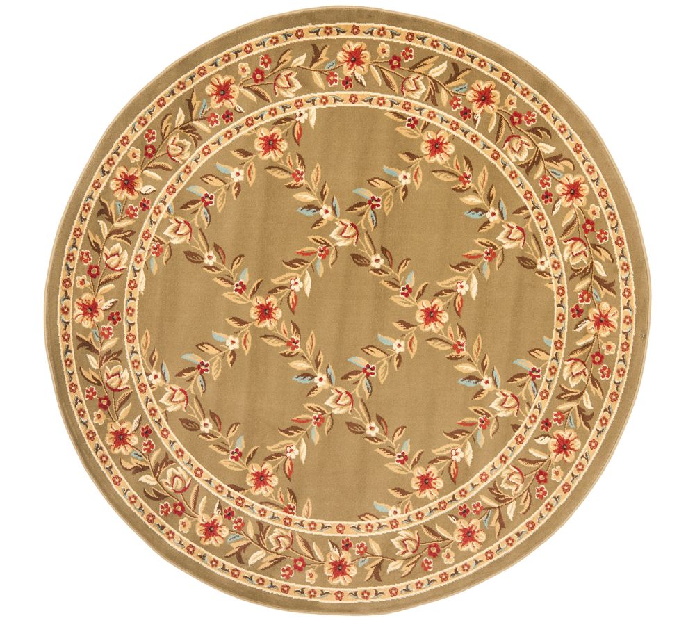 Lyndhurst Open Floral Power Loomed 6'7"x9"6" Rug