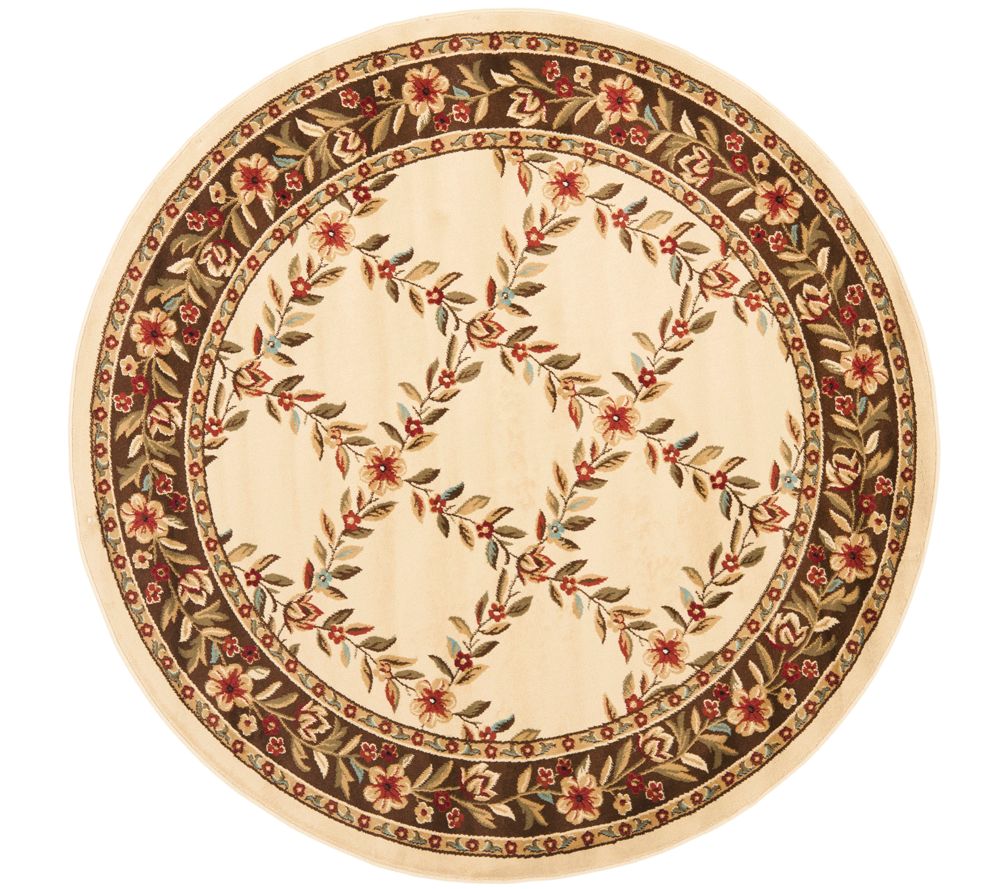 Lyndhurst Open Floral Power Loomed 6'7"x9"6" Rug