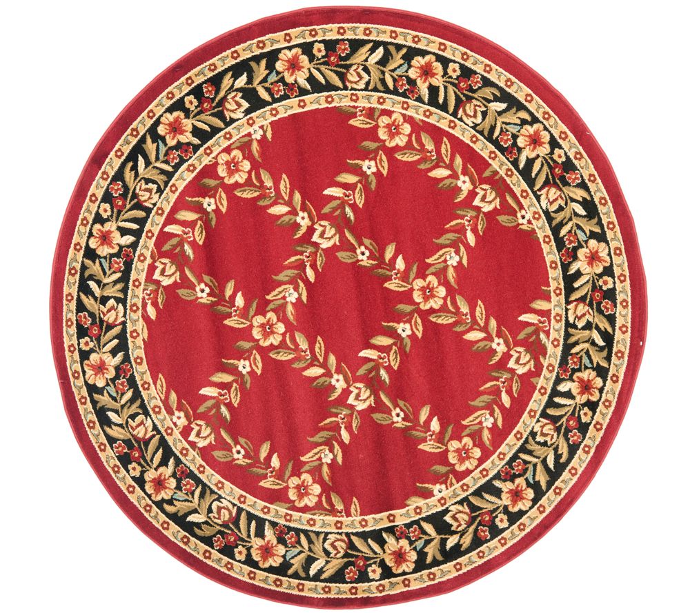 Lyndhurst Open Floral Power Loomed 6'7"x9"6" Rug