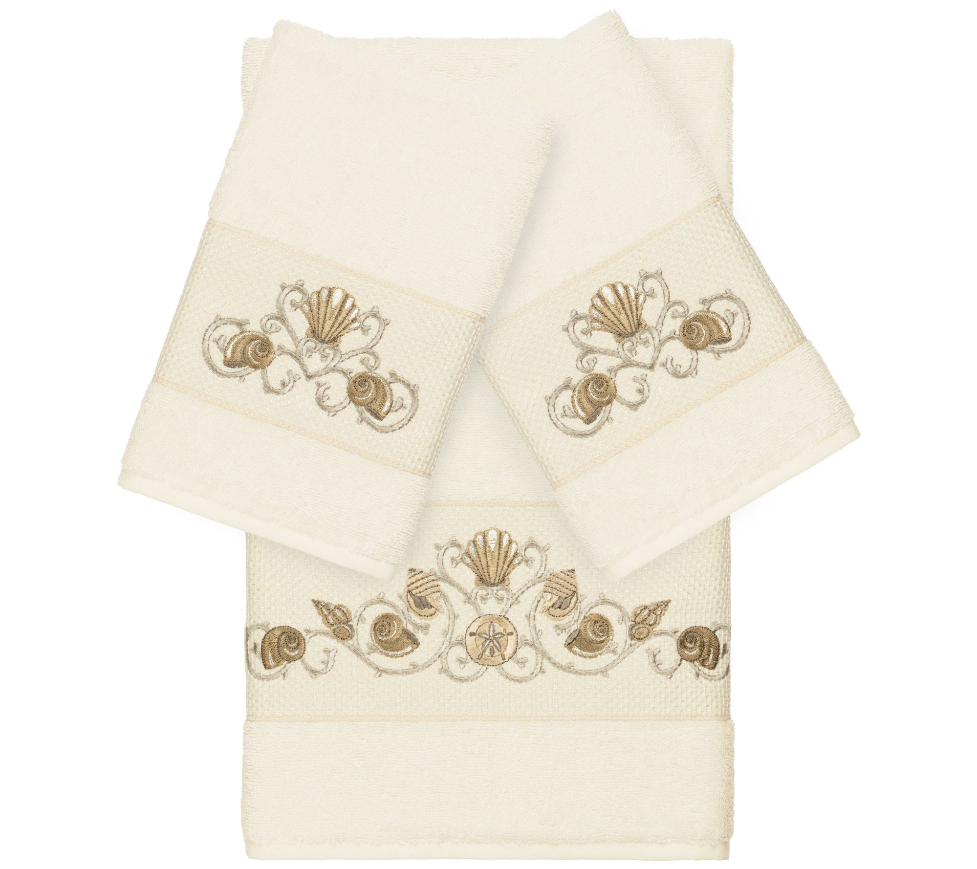 Linum Home Textiles Bella 3PC Towel Set