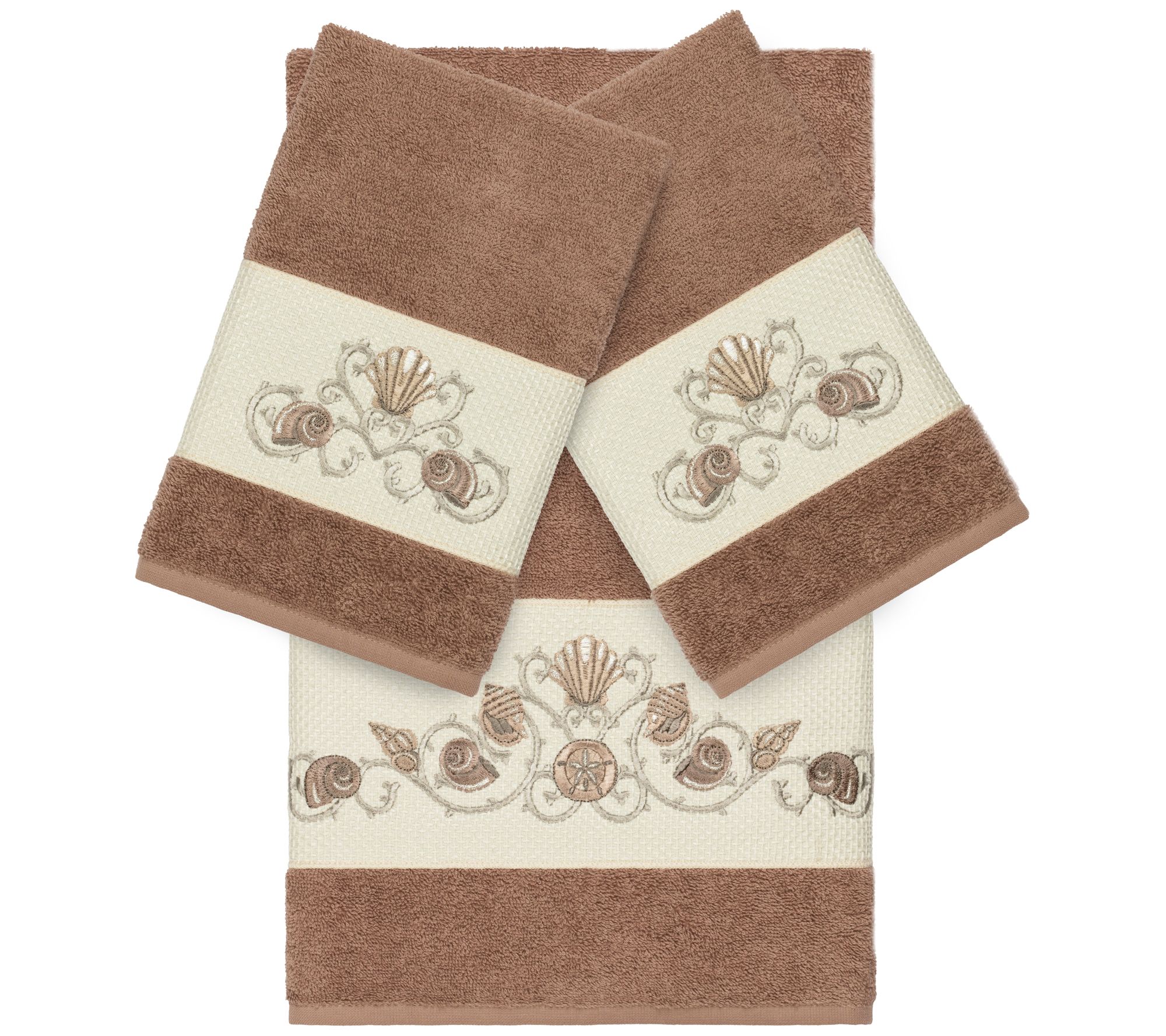Linum Home Textiles Bella 3PC Towel Set