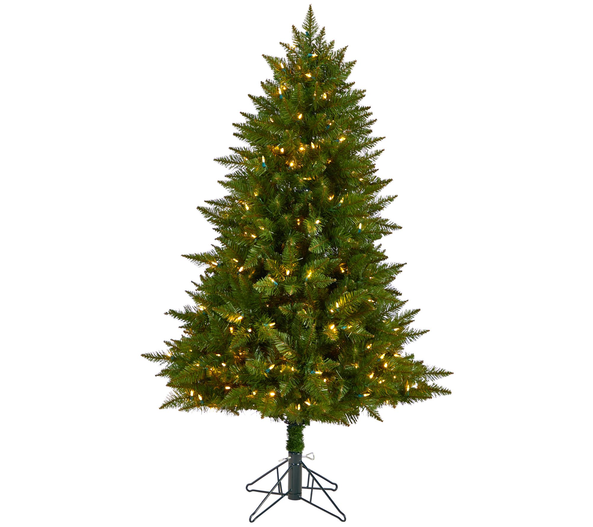 Nearly Natural 5' Vermont Spruce Tree w/250 Colr Lights