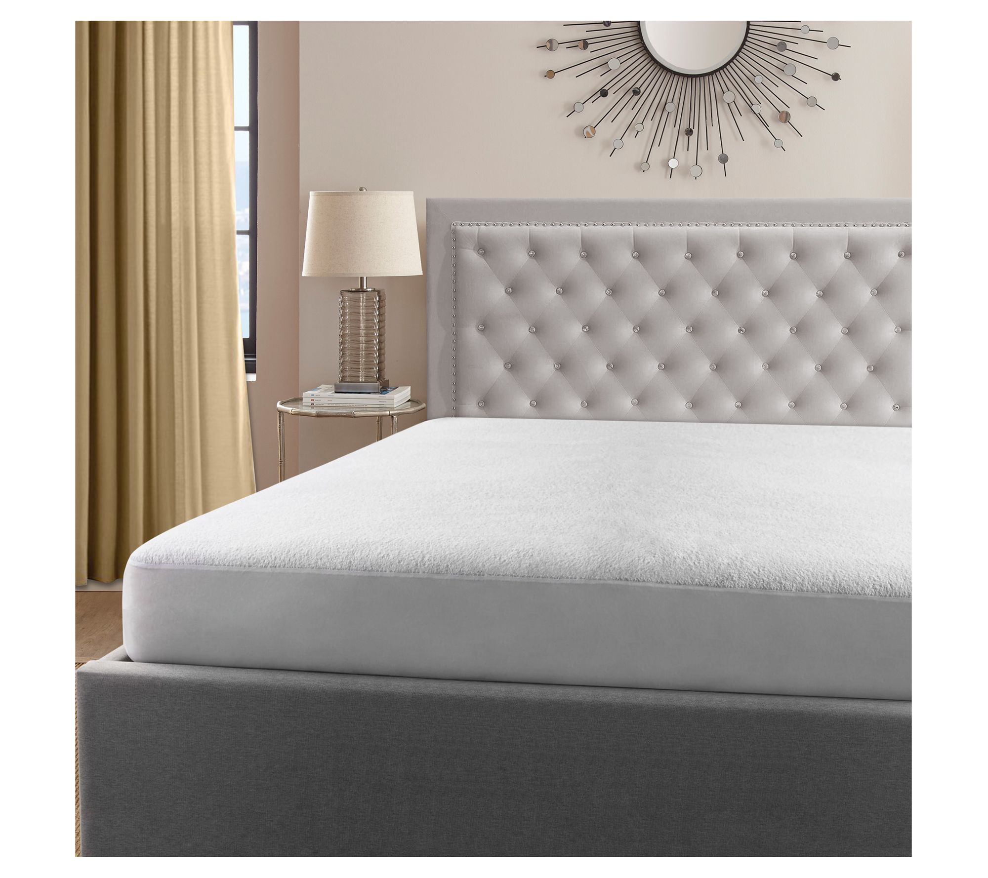 Superior Waterproof Cotton Mattress Protector, Full XL