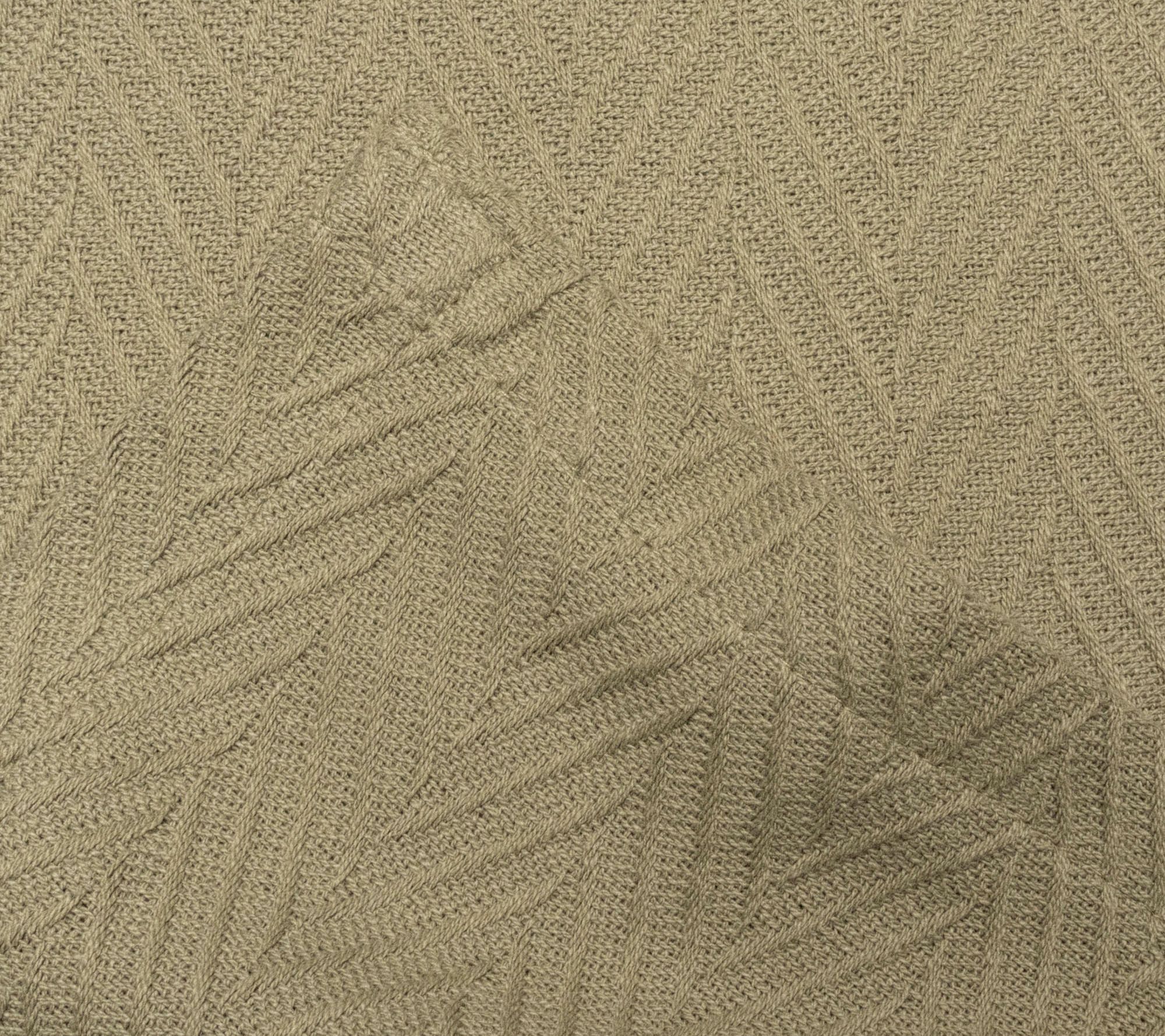 Superior AllSeason Chevron Cotton Blanket, California King