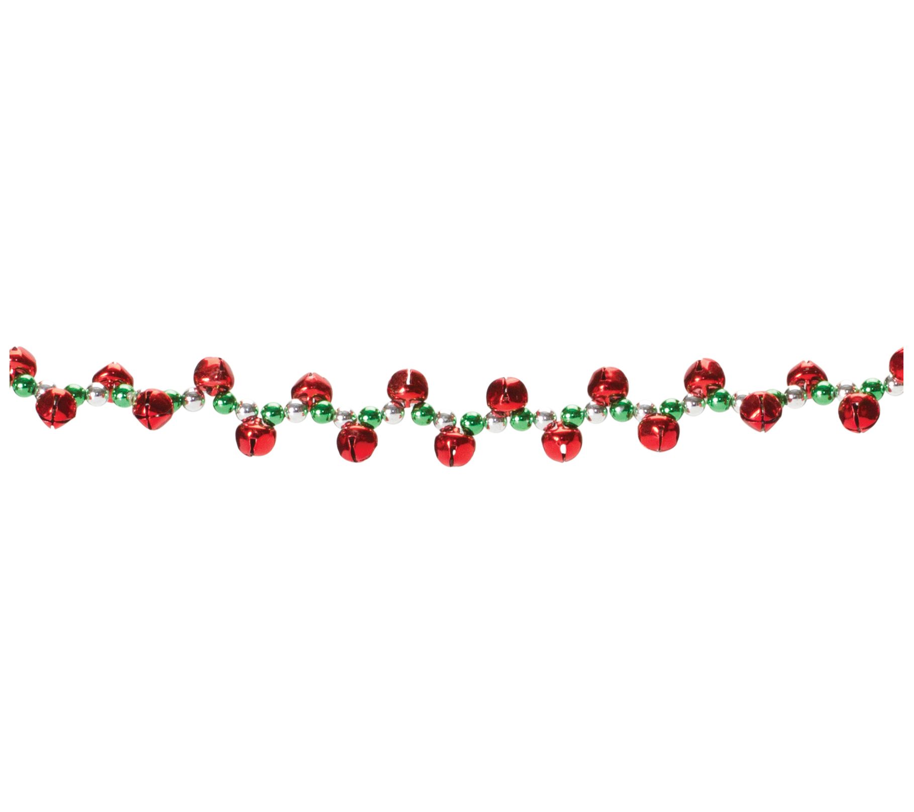 Melrose Sleigh Bell String Garland (Set of 2)