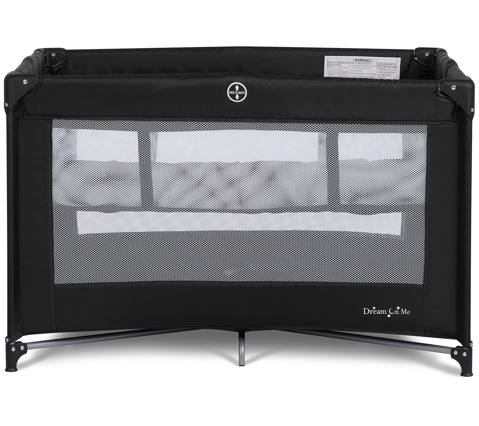 Dream On Me Zazzy Portable Play Yard with Bassinet
