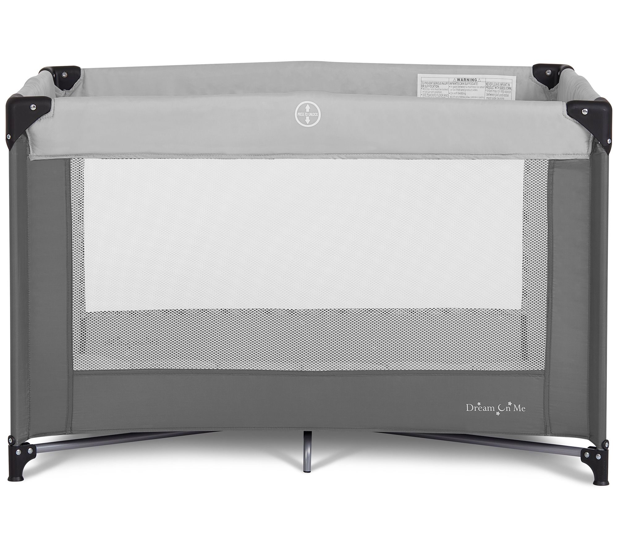 Dream On Me Zazzy Portable Play Yard with Bassinet