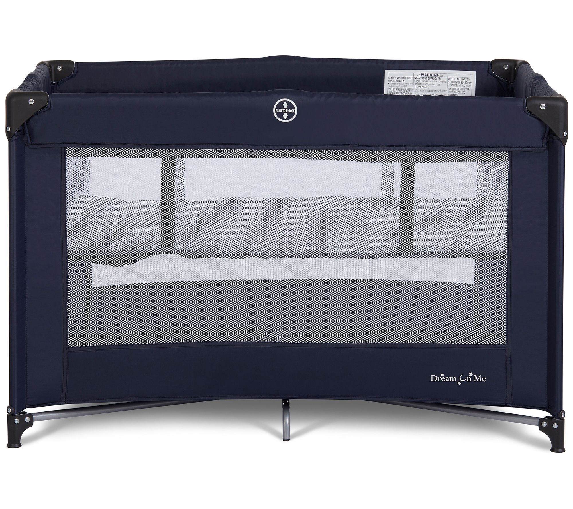 Dream On Me Zazzy Portable Play Yard with Bassinet