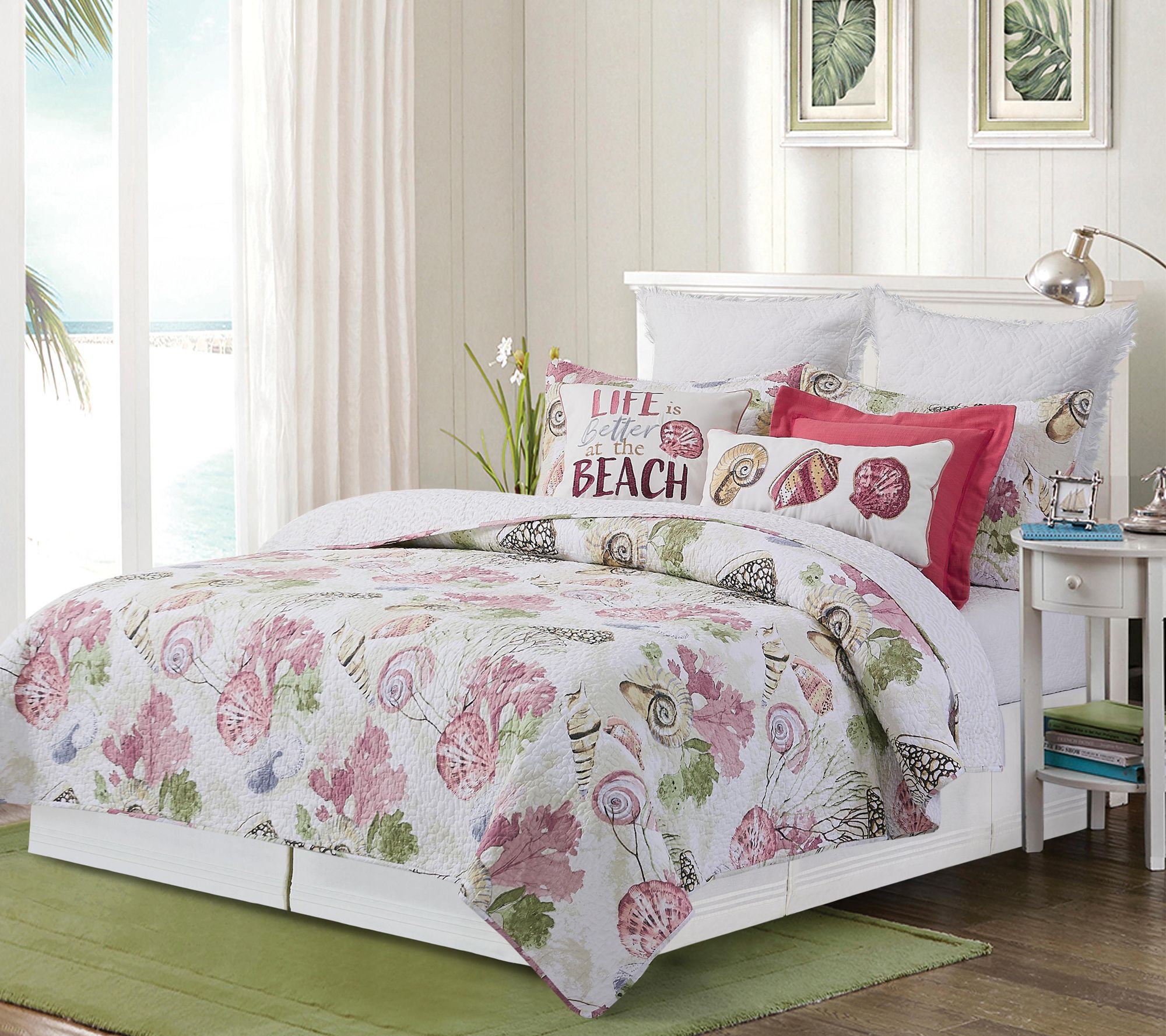 Vilano Bay King Quilt Set by Valerie