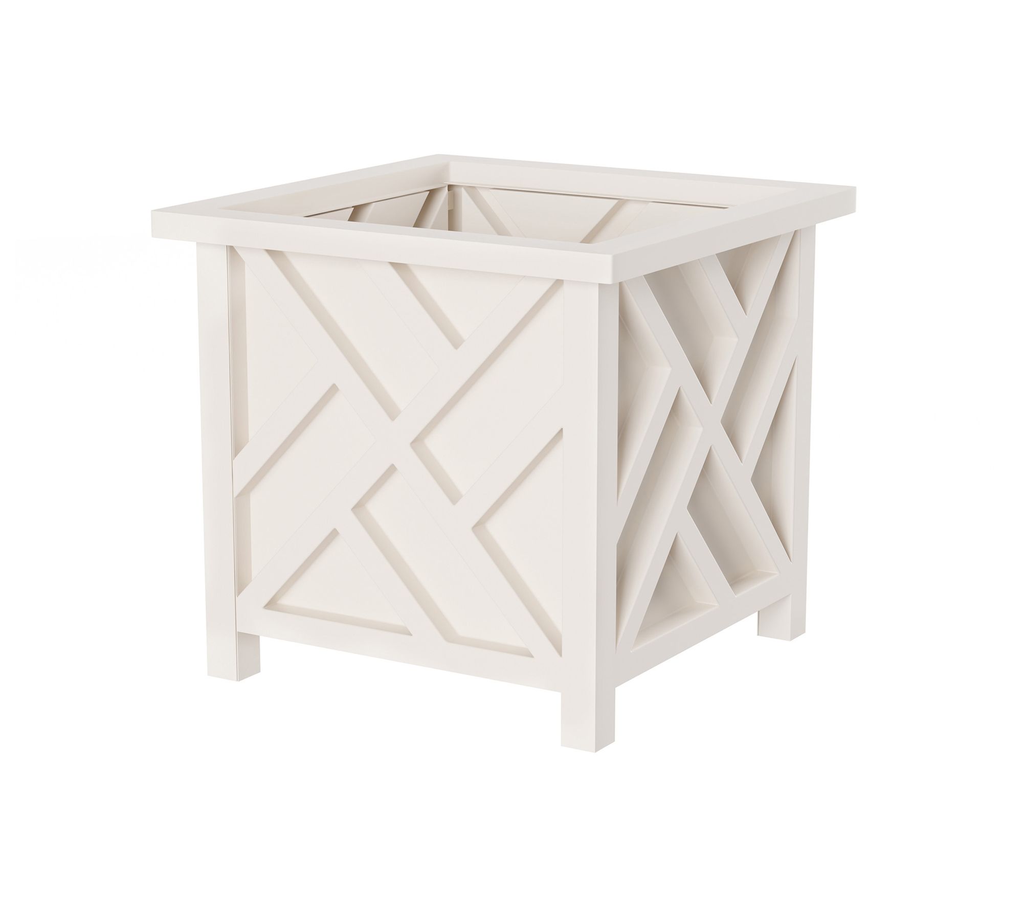 Pure Garden Lattice Design 15" Planter Box