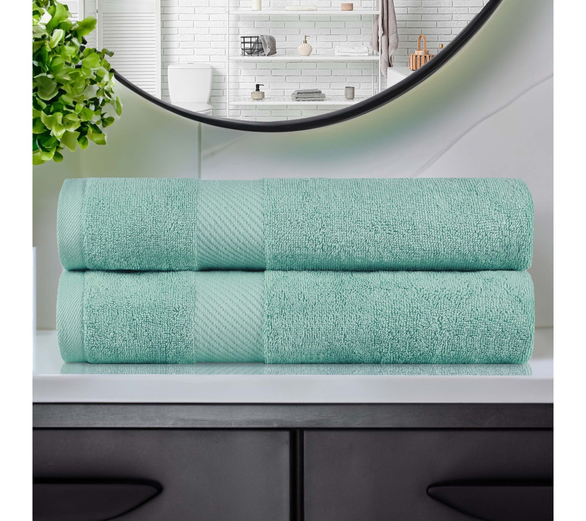 Superior Egyptian Cotton Medium Weight Bath Towel Set