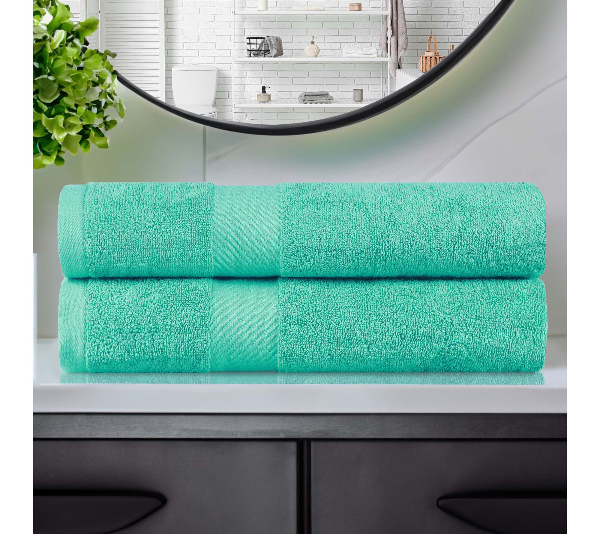 Superior Egyptian Cotton Medium Weight Bath Towel Set