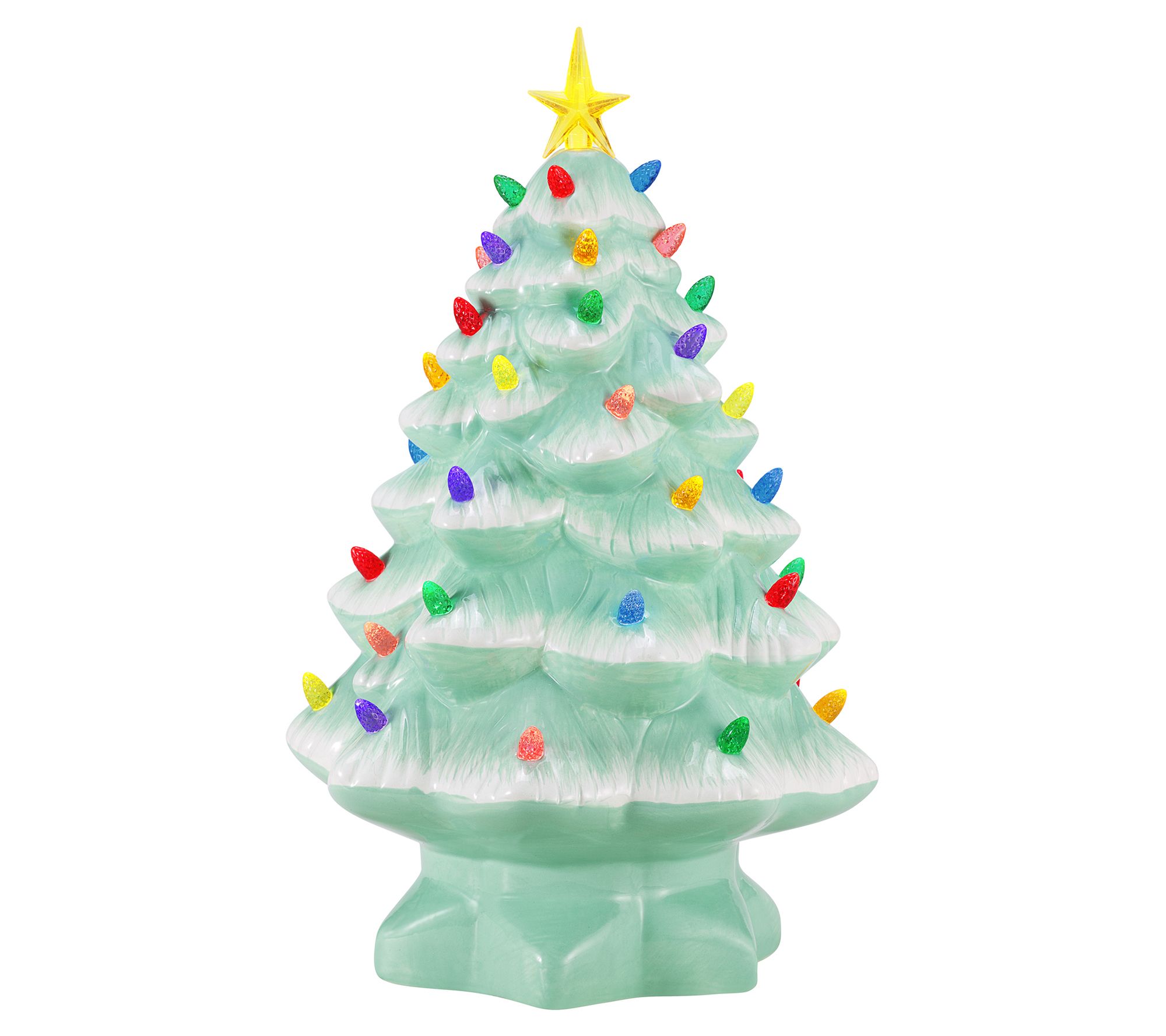 Mr. Christmas 14 in. Nostalgic Tree - Seafoam