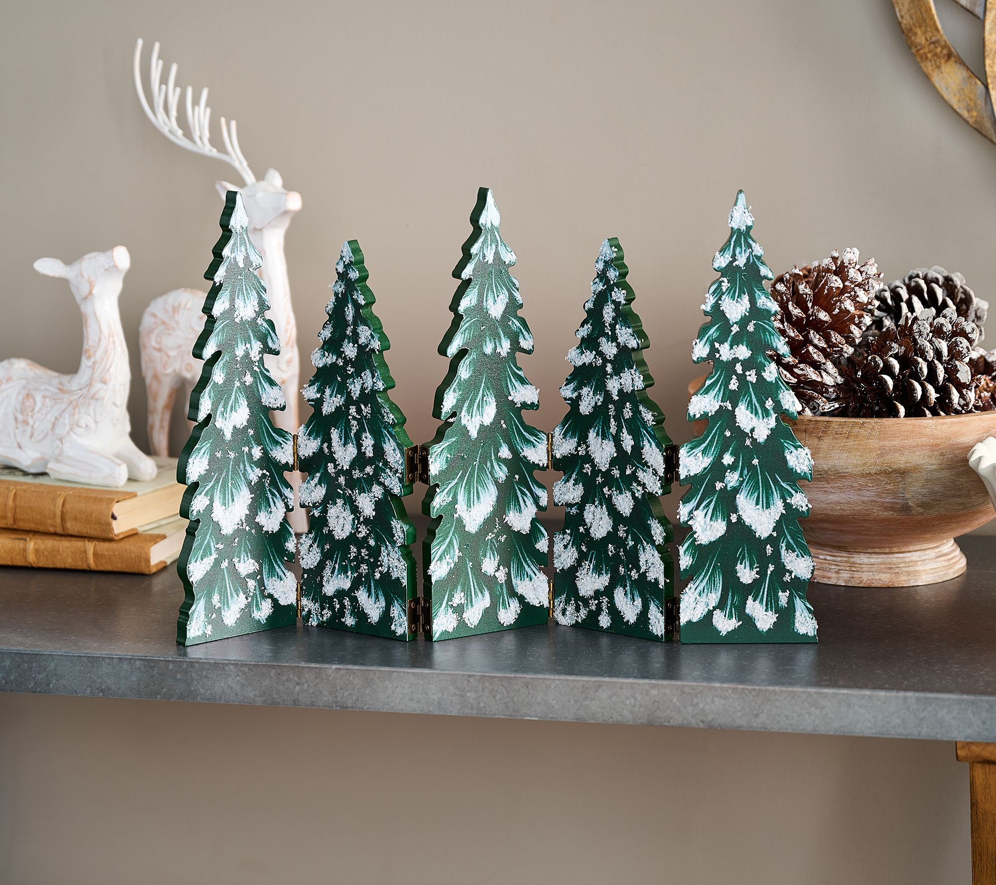 "As Is" 12" Decorative Holiday Backdrop Scene by Valerie