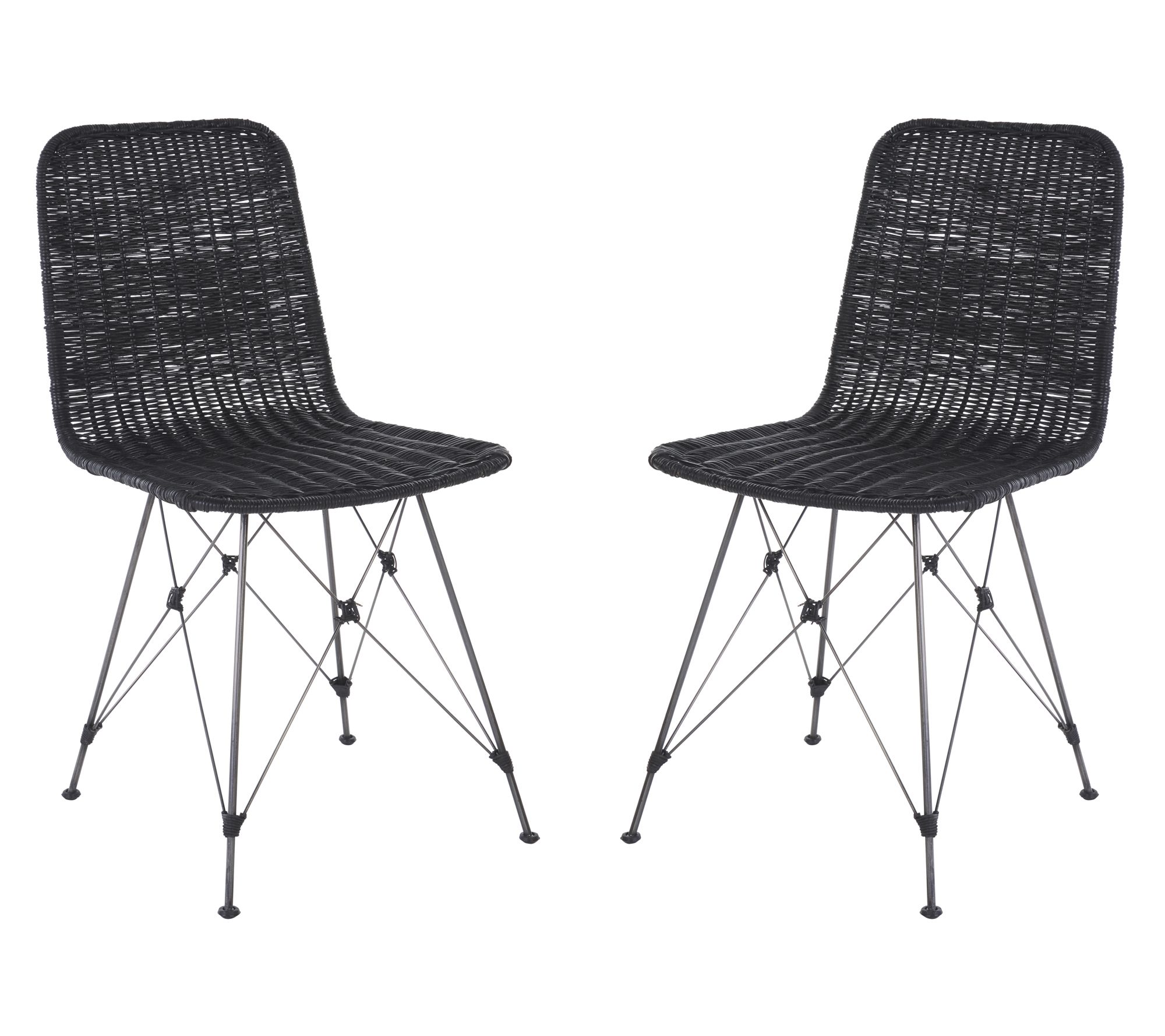 Safavieh Minerva Weaved Dining Chair (Set of 2)