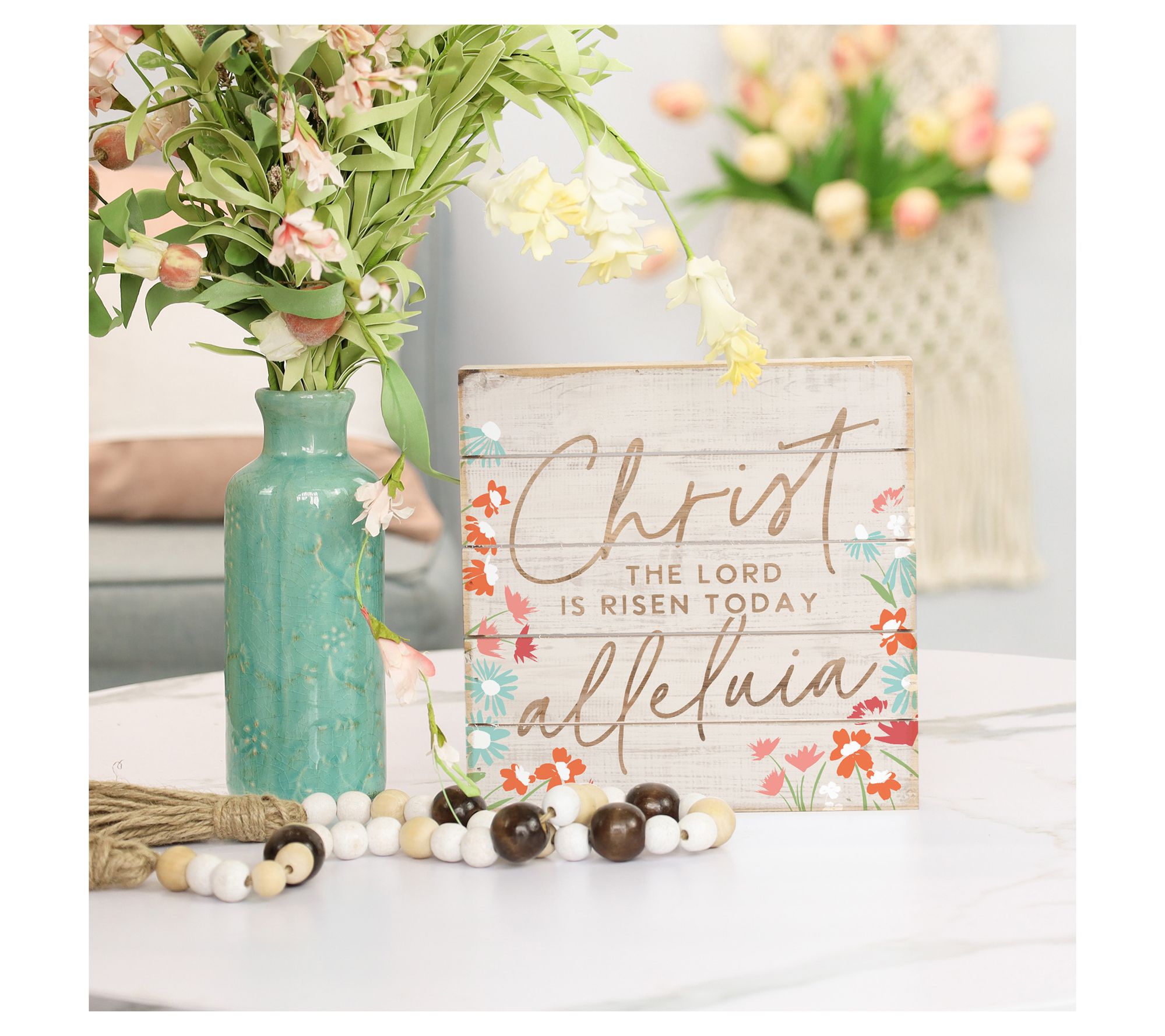 Sincere Surroundings 8" Christ Alleluia PalletPetite