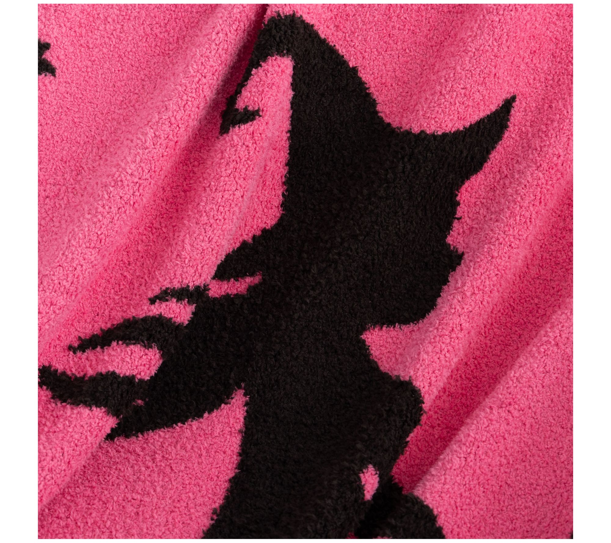 Berkshire Halloween Icon Jacquard Plush 60x70 Throw - QVC.com