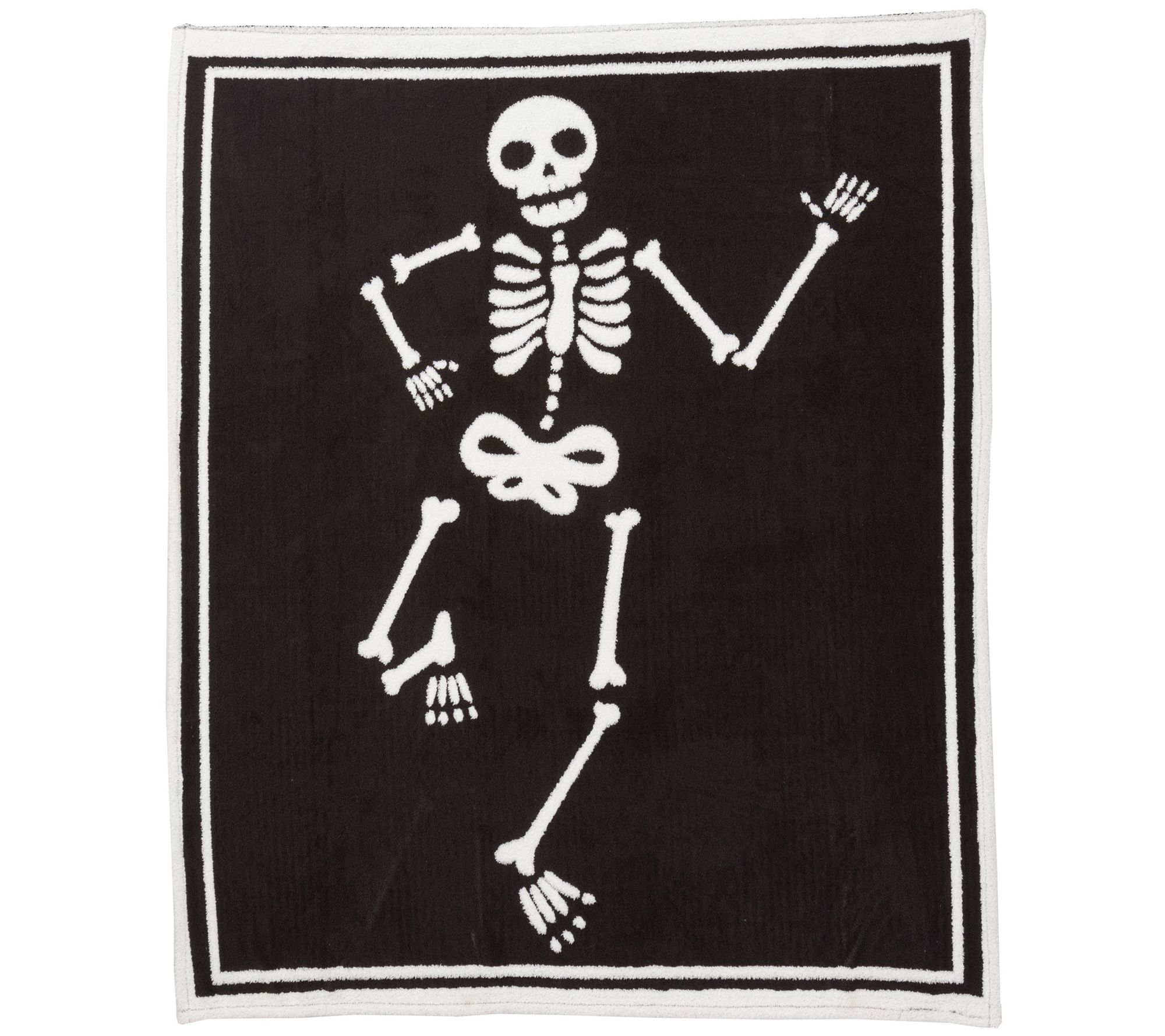 Berkshire Halloween Icon Jacquard Plush 60x70 Throw