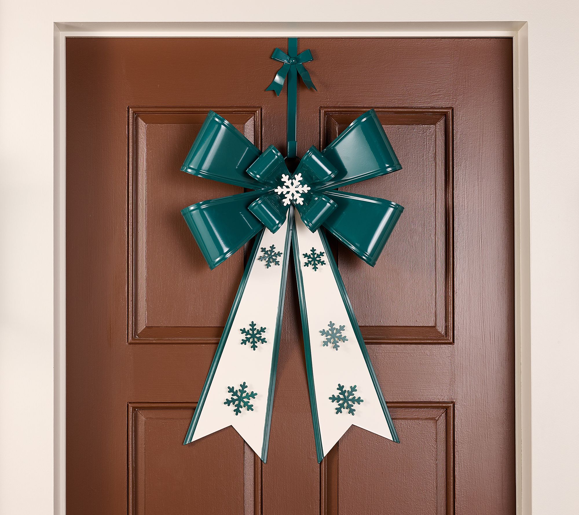 Home Reflections 26" Oversized Metal Holiday Bow