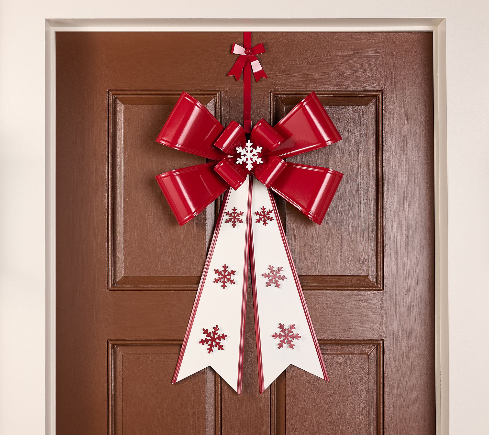 Home Reflections 26" Oversized Metal Holiday Bow