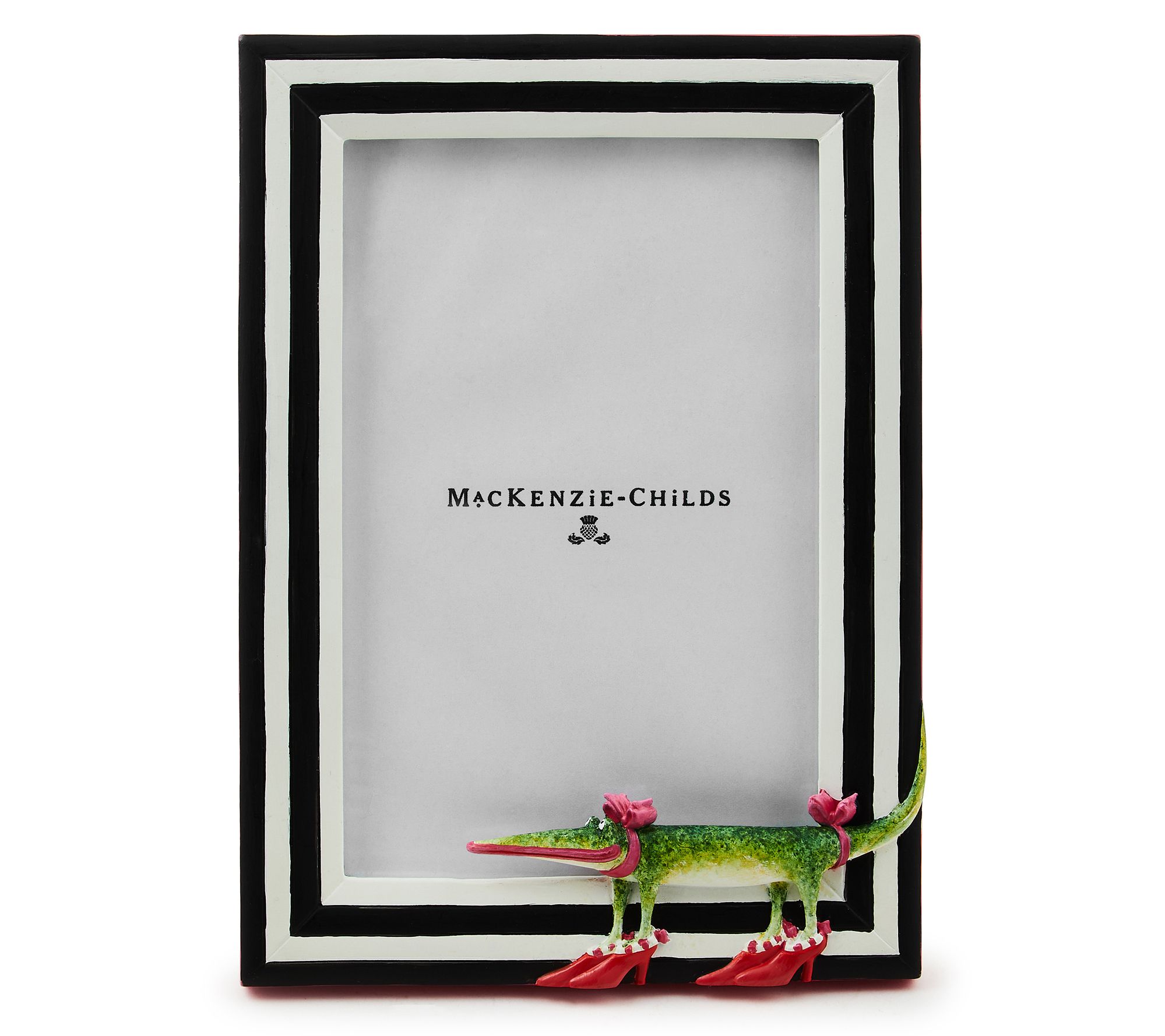 MacKenzie-Childs Gloria Alligator 5"x7" Frame