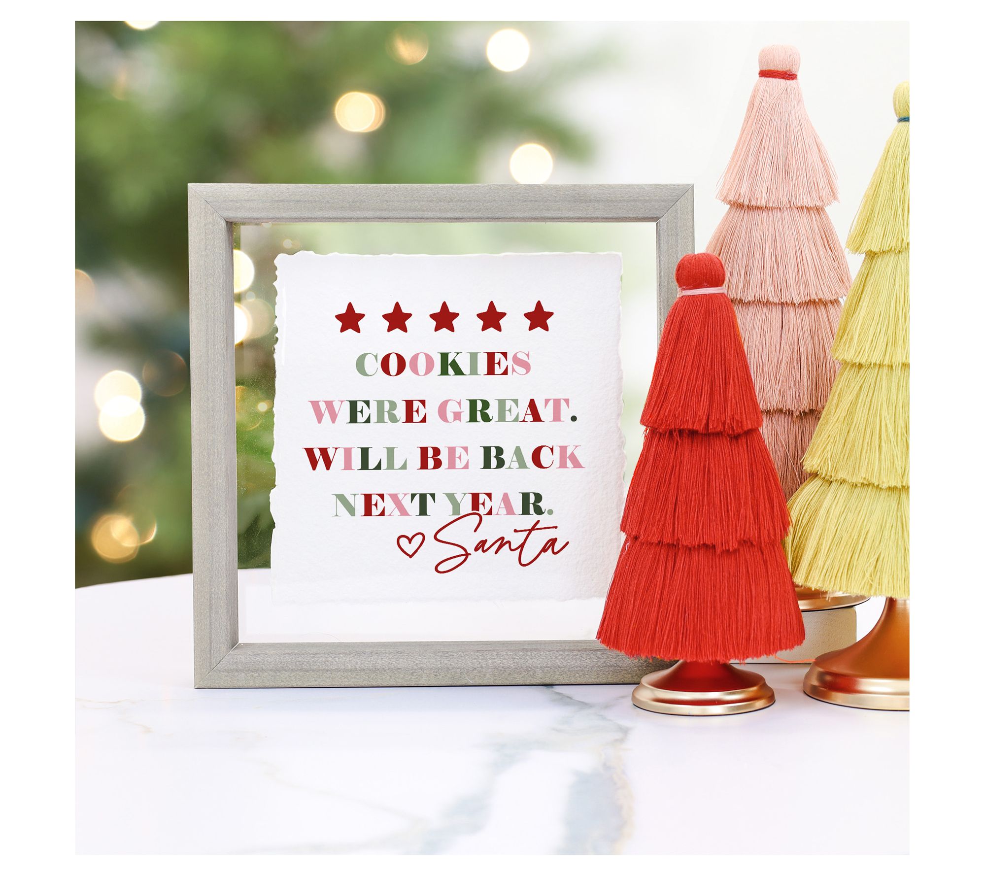 Sincere Surroundings 10" Cookies Were Great Floating Frame Art