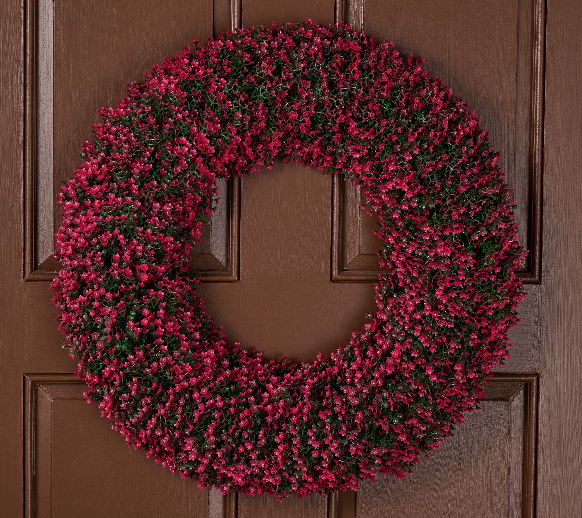 "As Is" Wicker Park 24" Faux Floral Wreath