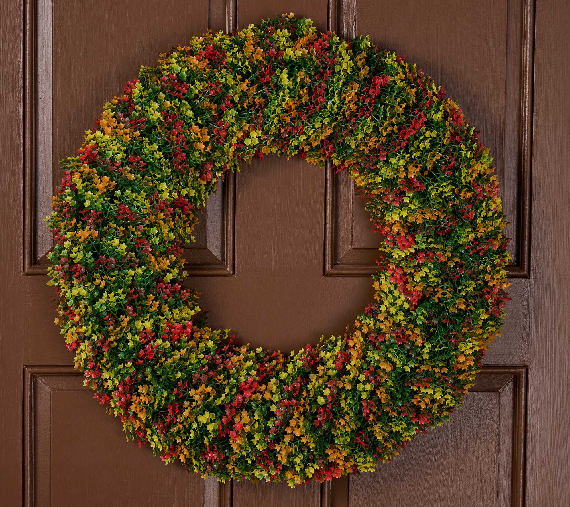 "As Is" Wicker Park 24" Faux Floral Wreath