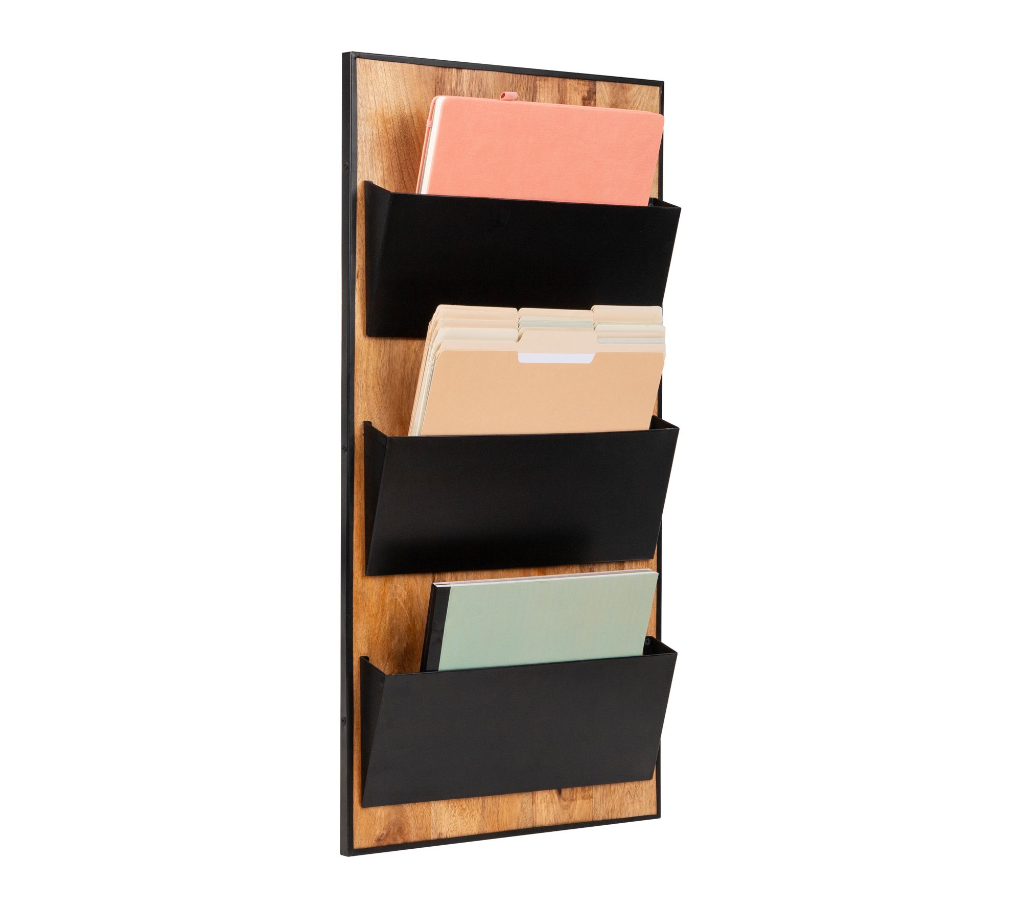 Mind Reader 3-Tier Wall-Mounted File Organizer