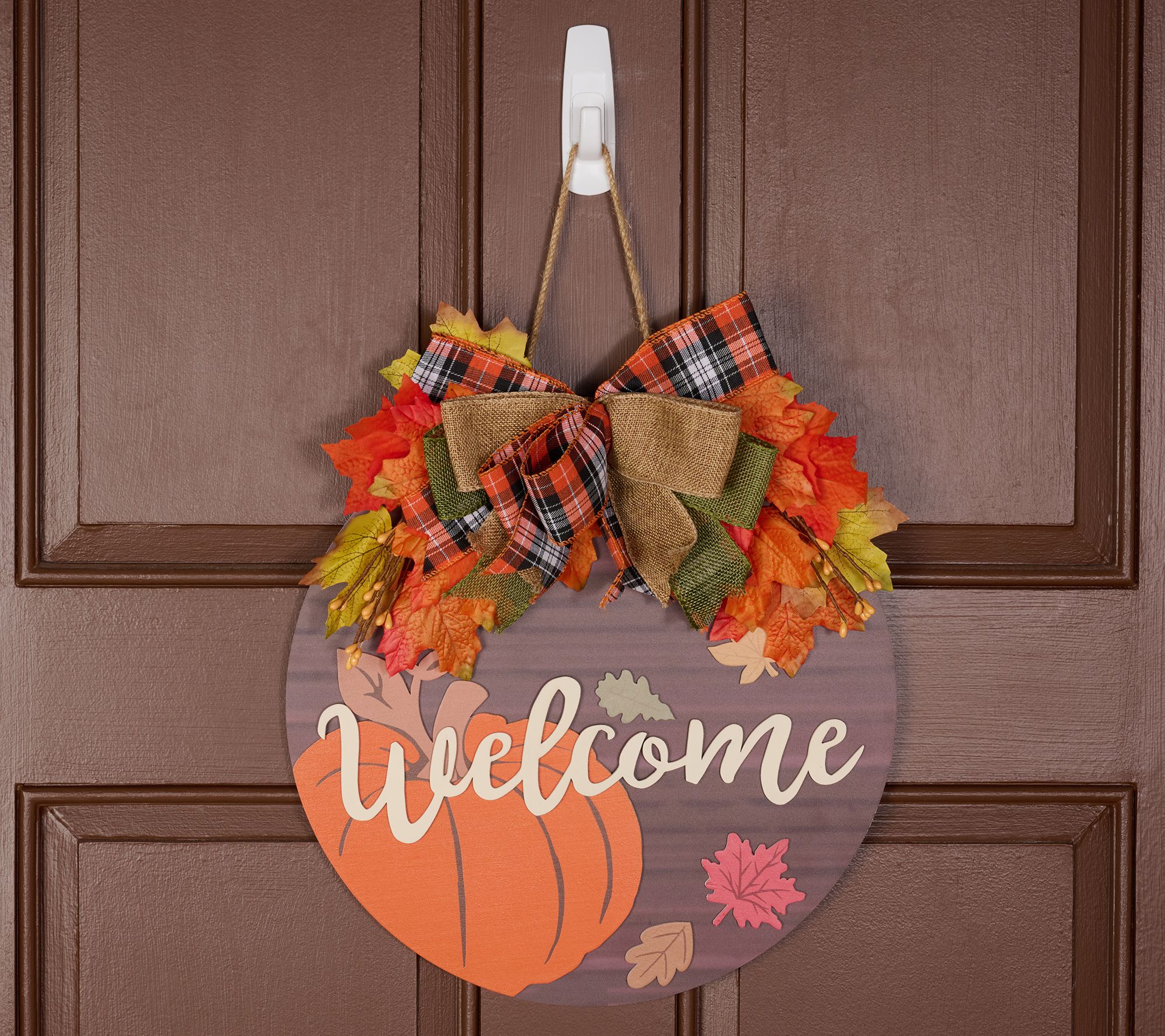 Seasonal Welcome Sign - Fall by Valerie