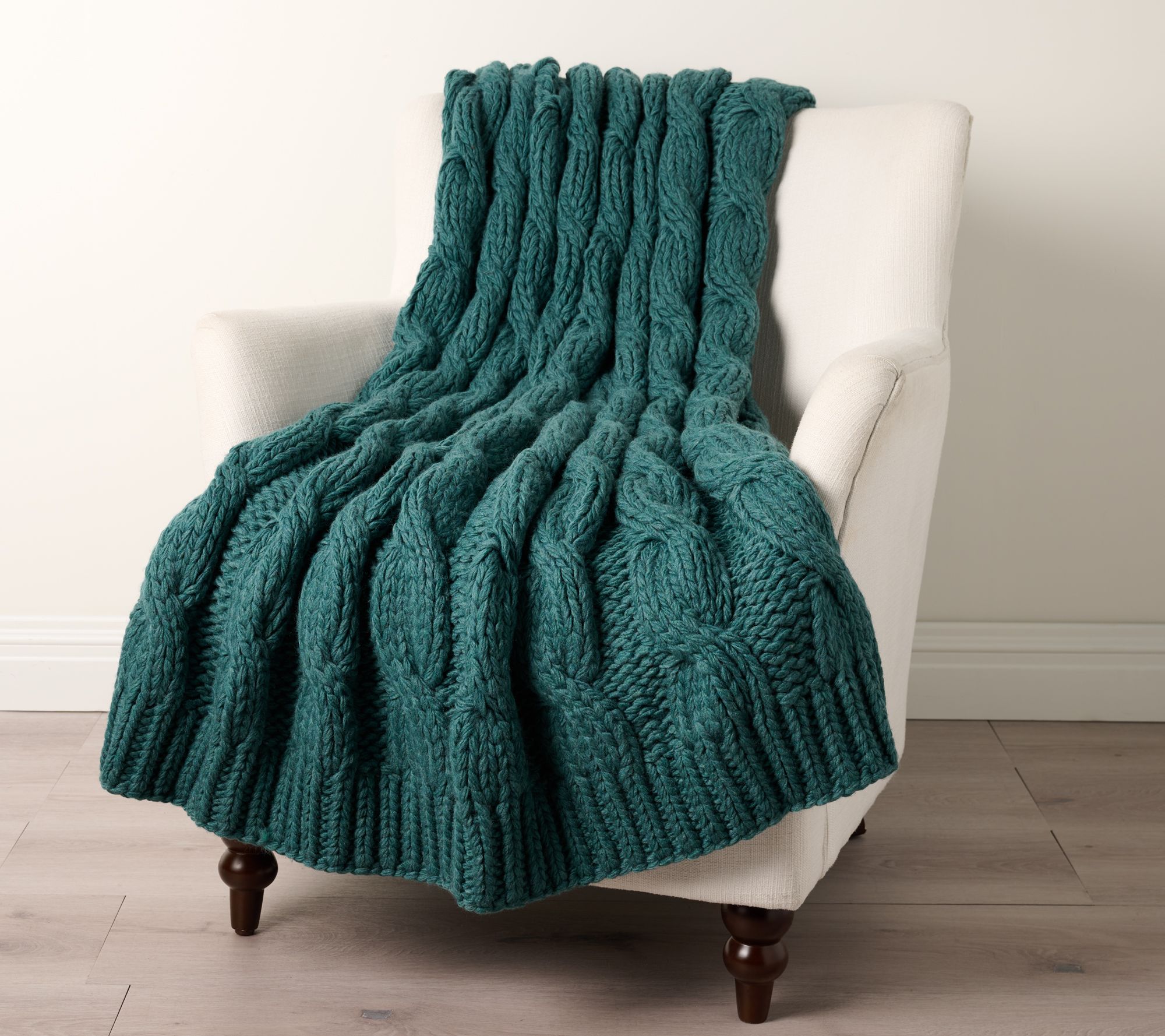  Presley Pierce 60" x 70" Chunky Braided Throw