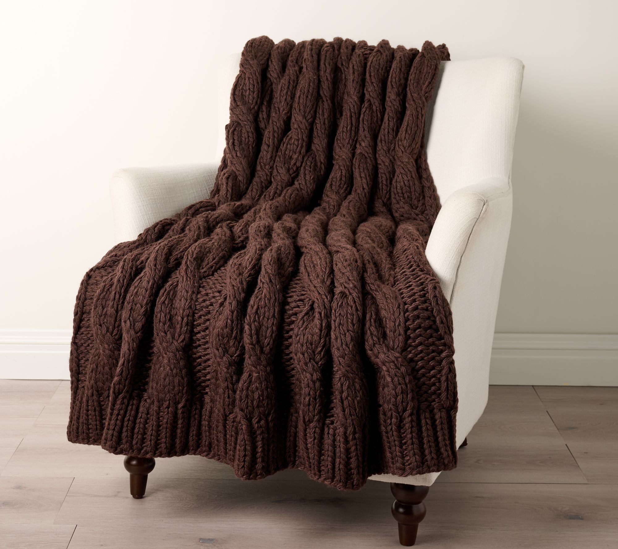 Presley Pierce 60" x 70" Chunky Braided Throw