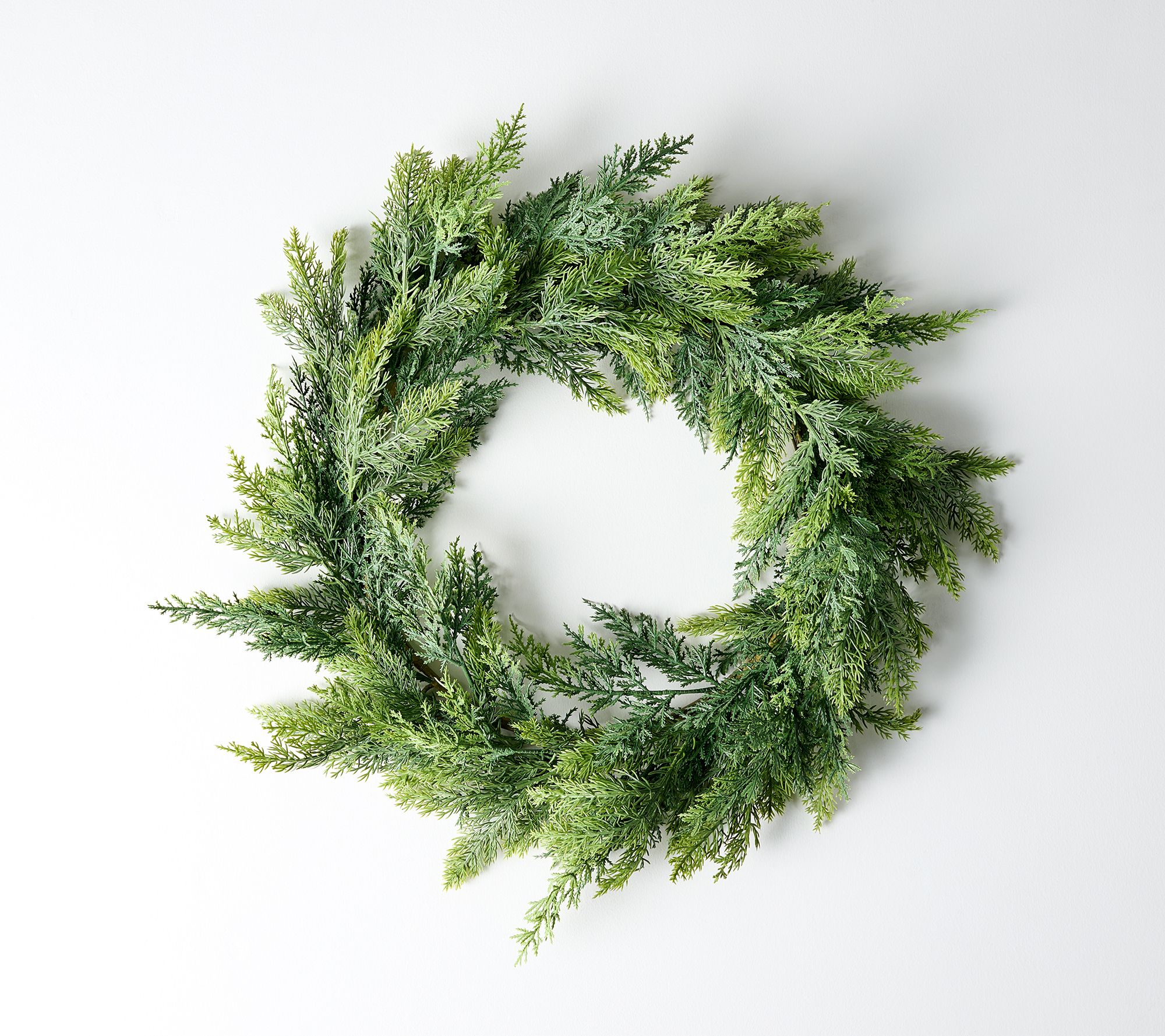 Home Reflections Winter Greens 12" Wreath