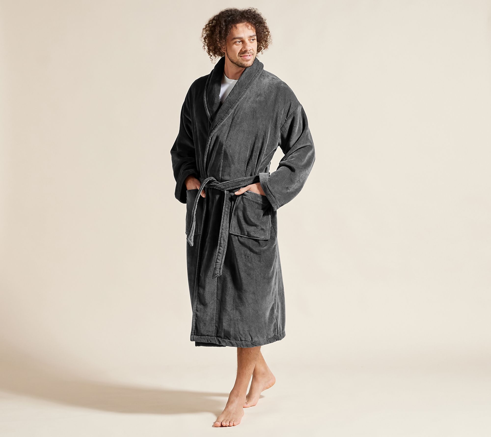"As Is" Christy 100% Turkish Cotton Supreme Bath Robe