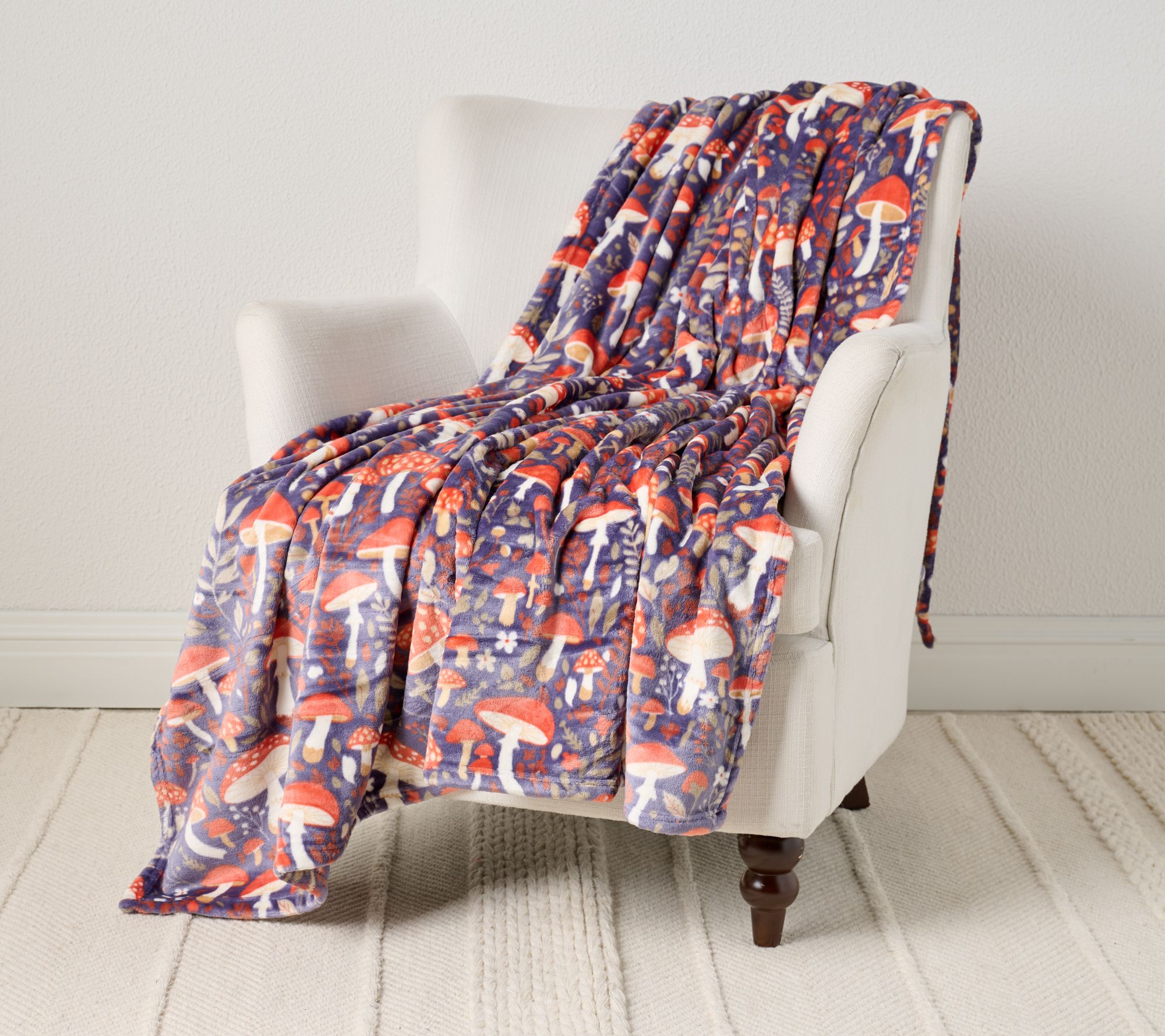 Hay and Harvest Oversized 60x80 Harvest Plush Throw