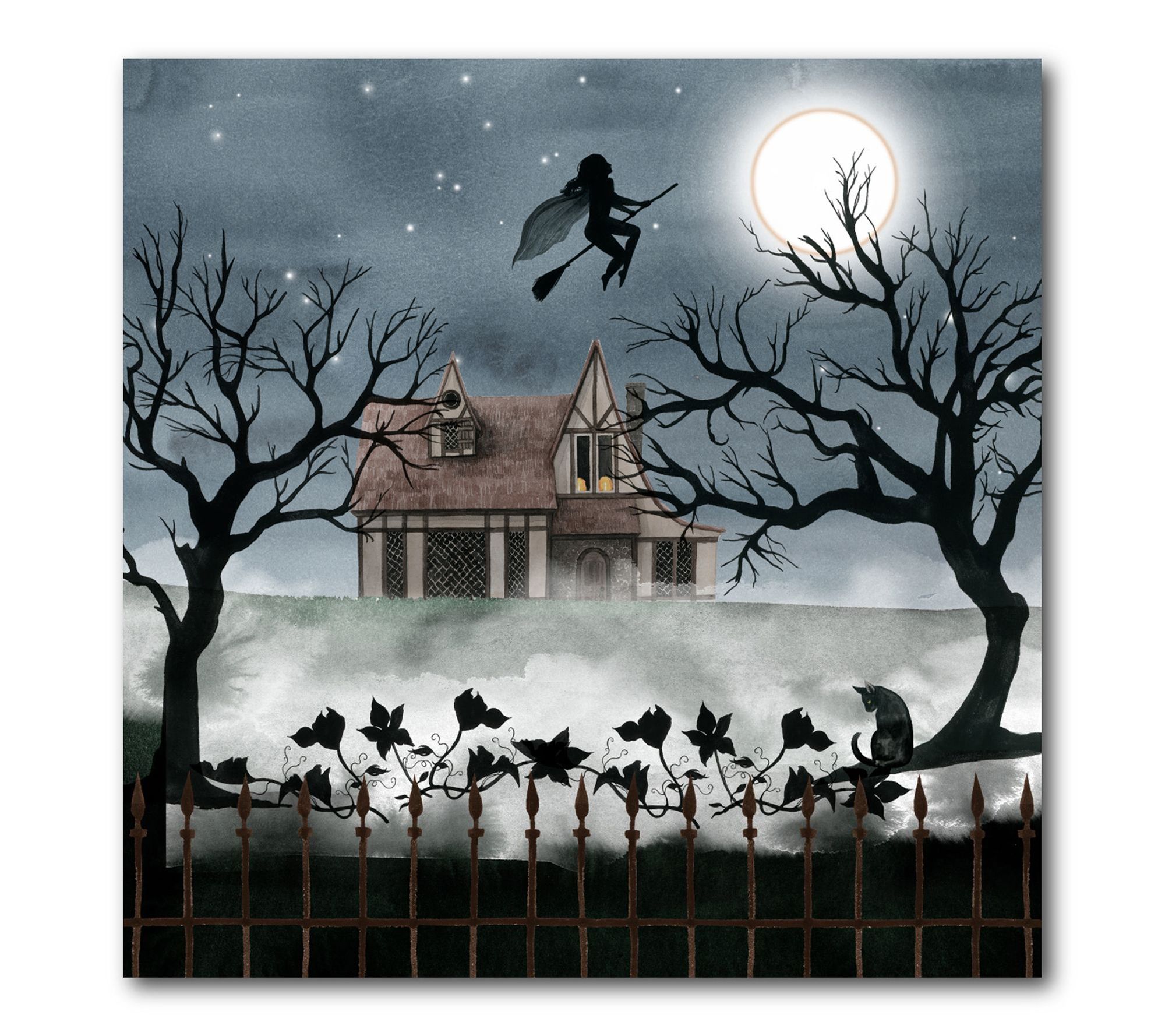 Courtside Market Harvest Moon II Gallery-Wrapped Canvas