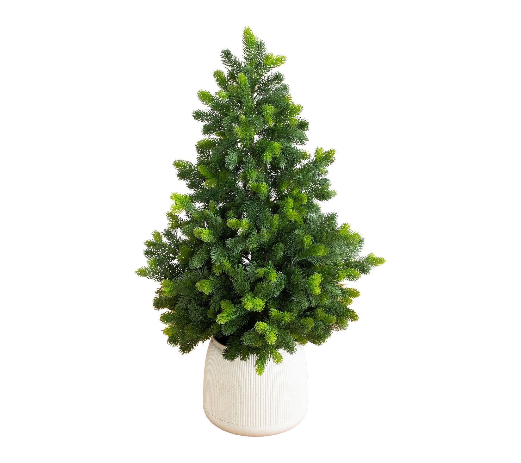 4.5-ft Real Touch  Spruce Pine in Planter by Nearly Natural
