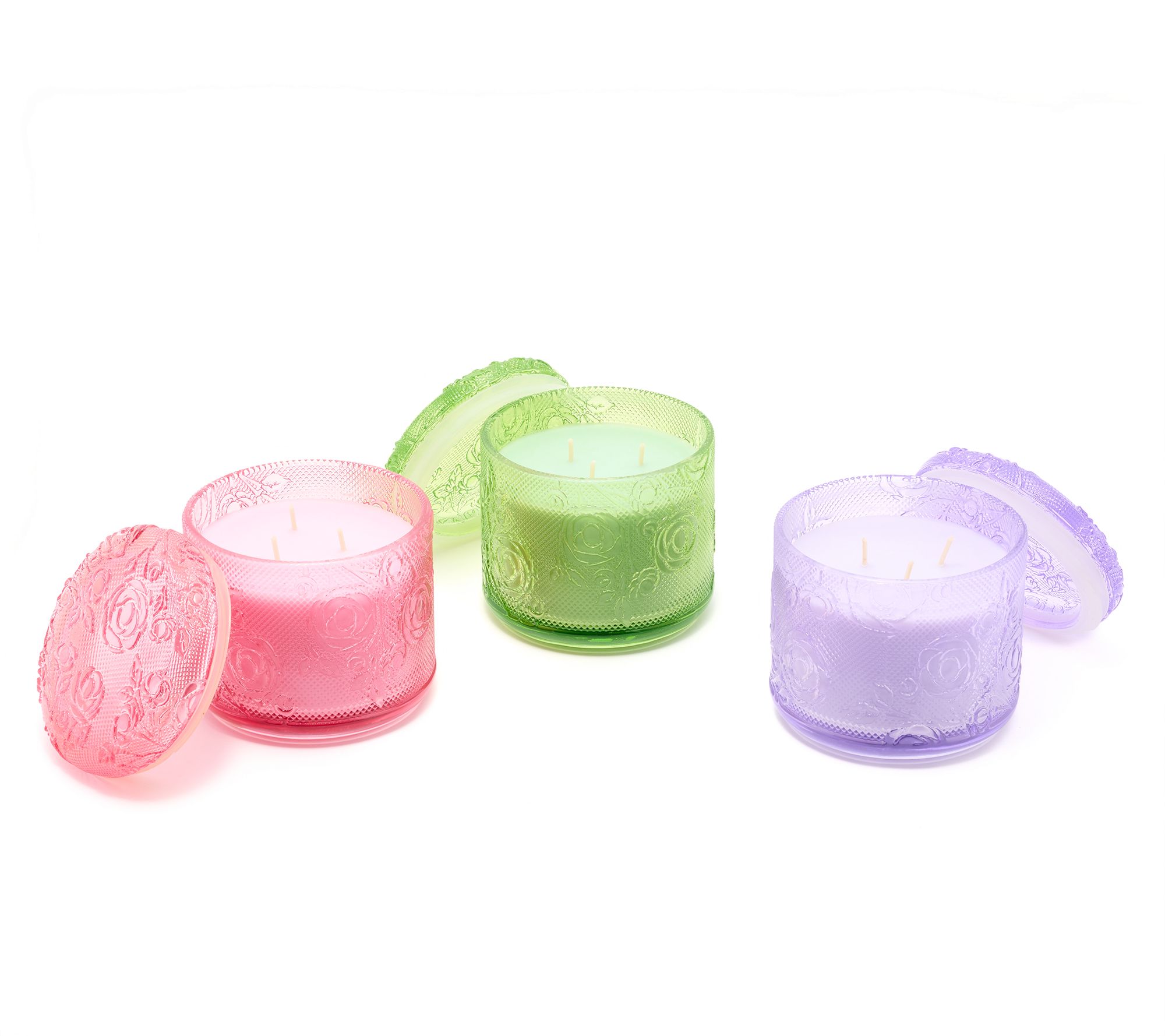 "As Is" HomeWorx by Slatkin + Co. S/3 14oz Gifts for Mom Candles